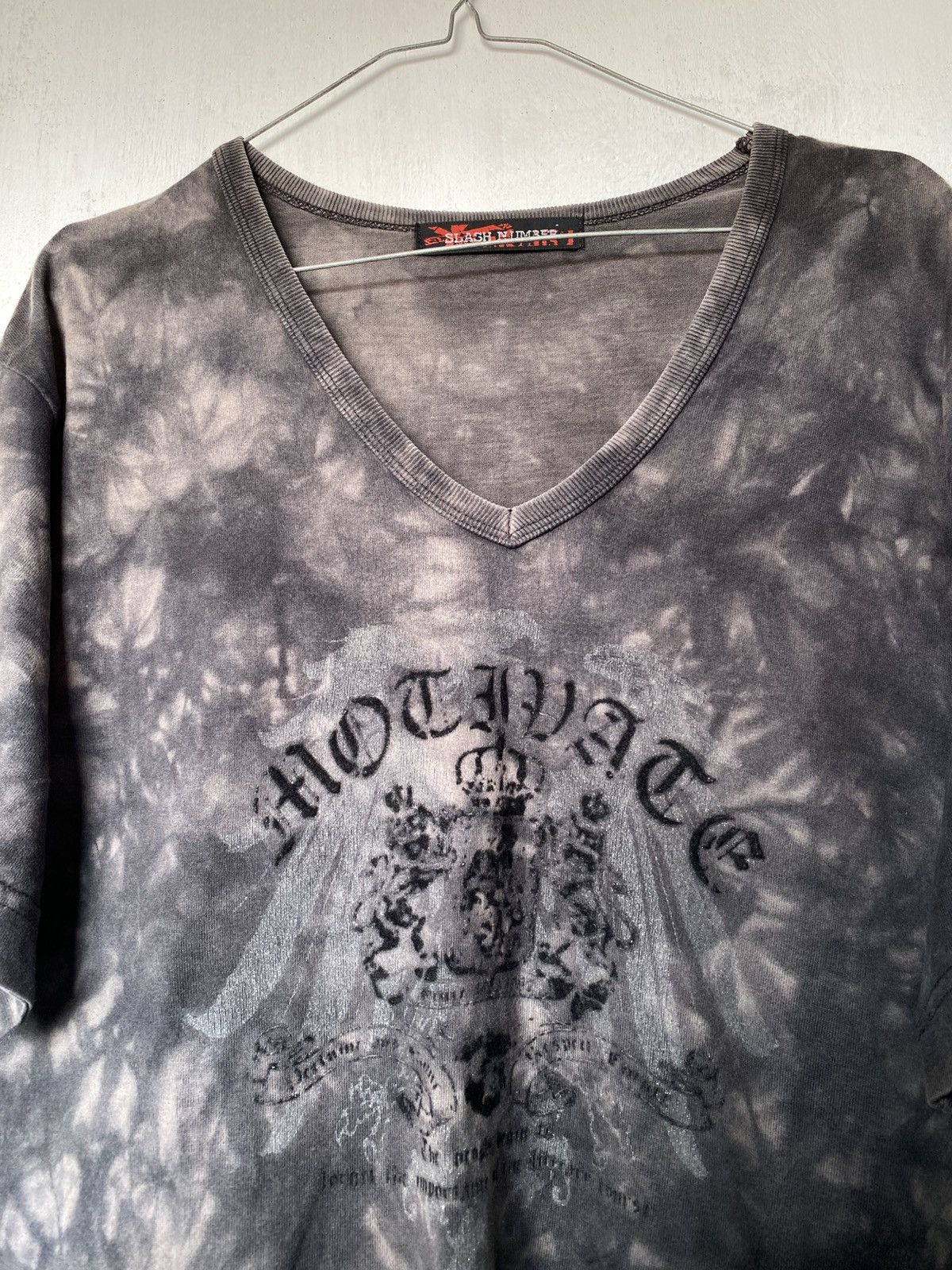 If Six Was Nine Slash Number Acid Wash Tshirt Size US L / EU 52-54 / 3 - 4 Thumbnail