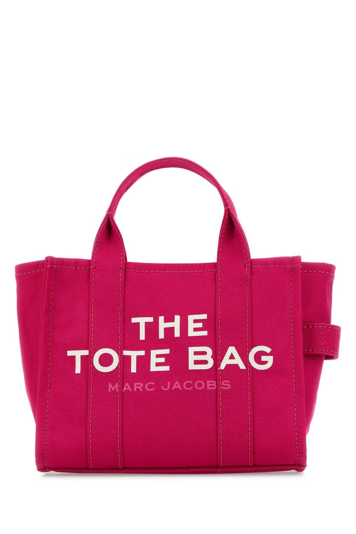 Marc Jacobs Fuchsia Canvas Mini The Tote Bag Handbag Size ONE SIZE - 1 Thumbnail