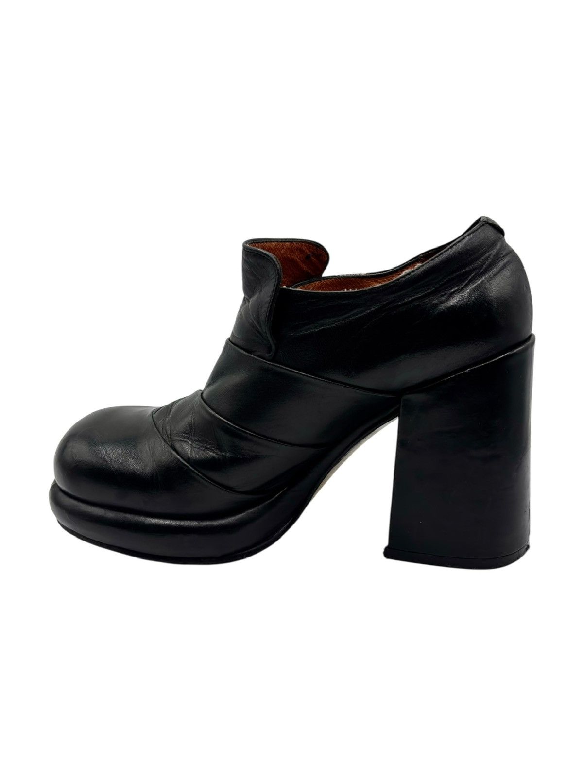 Cowboy Equipment Vintage El Dantes block platform leather heels Size 41 Size US 11 / IT 41 - 6 Thumbnail