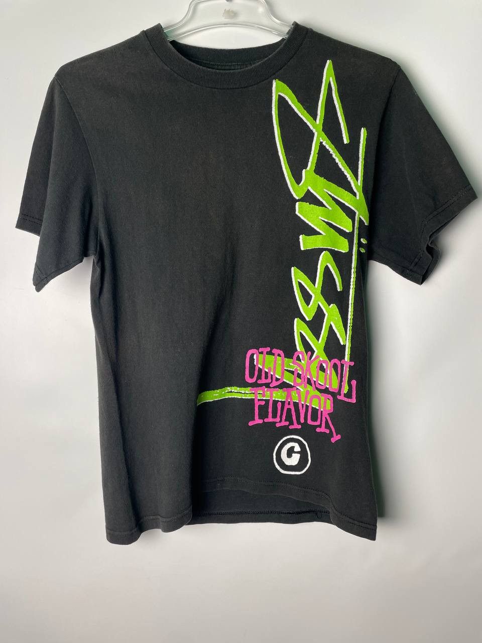 極美品 stussy OLD SKOOL FLAVOR XL Vintage 80s Stussy Old Skool Flavor Skateboarding Sweatshirt