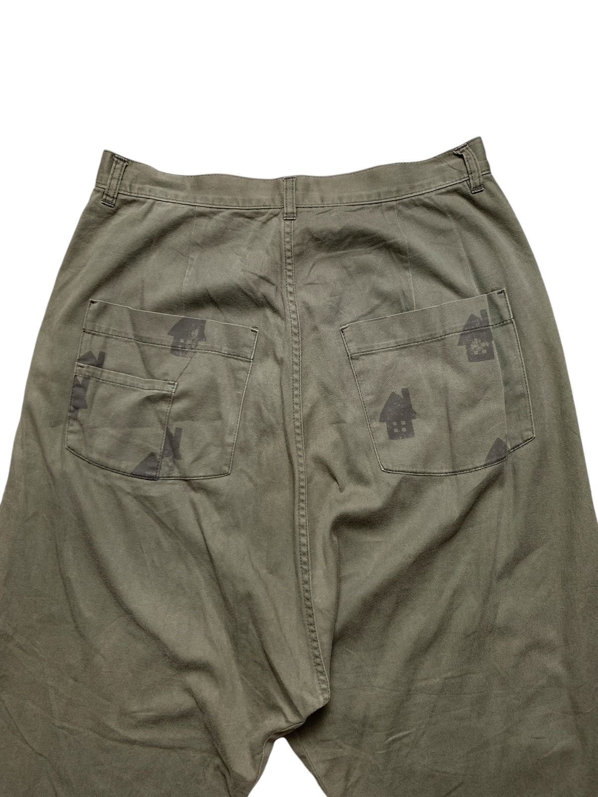 Issey Miyake 2000s Nenet - Issey Miyake Drop Crotch Pants Size US 30 / EU 46 - 4 Thumbnail