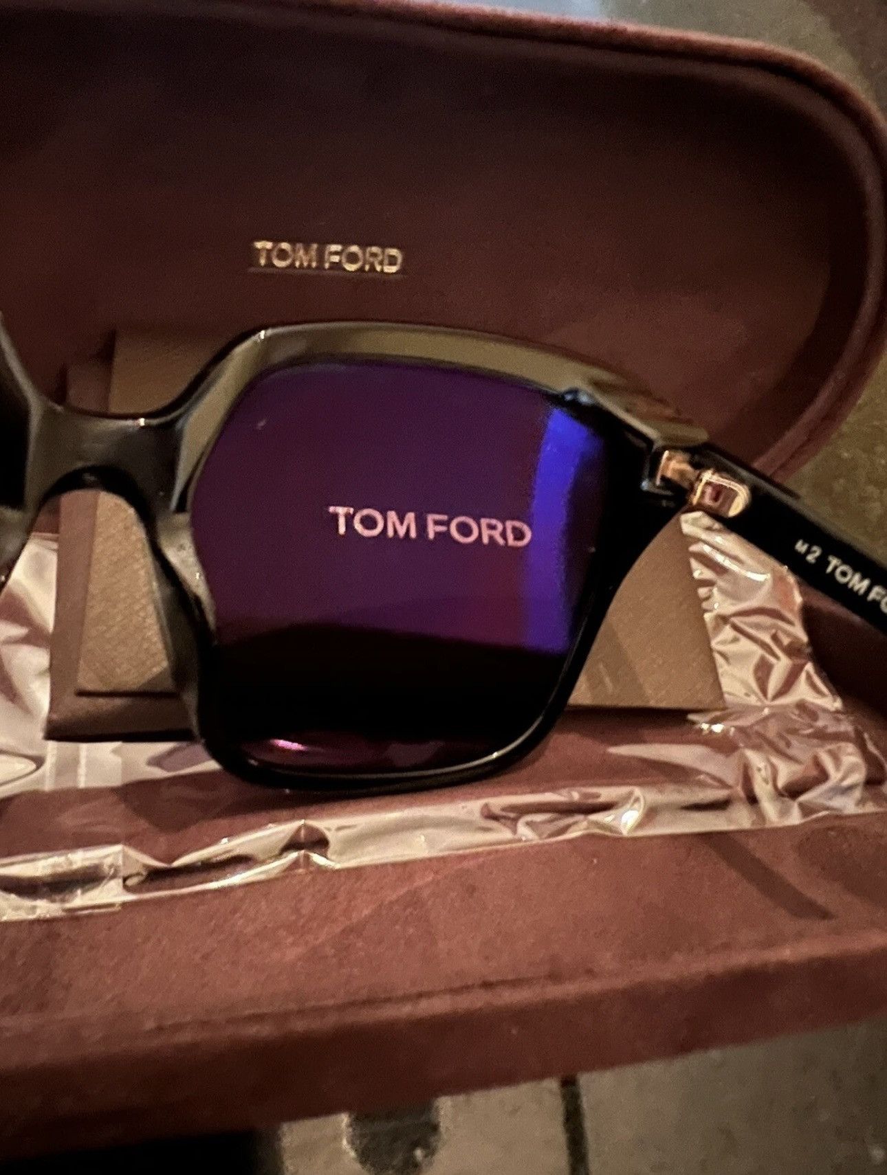 Tom Ford Tom Ford ‘Faye’ Sunglasses Size ONE SIZE - 5 Thumbnail