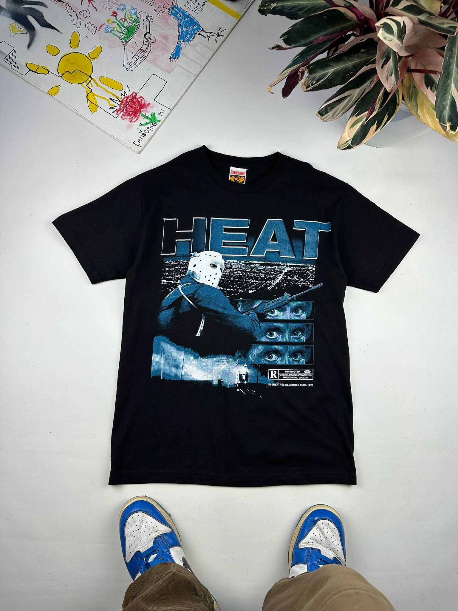 HEAT Movie T-Shirt Al Pacino Robert De Niro