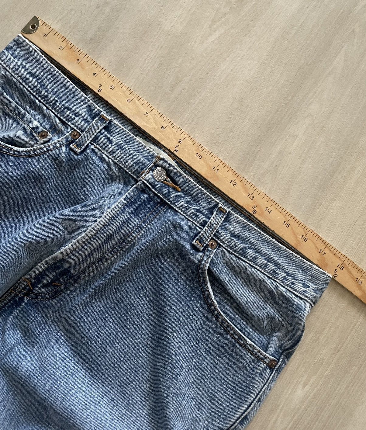 Levi's VTG Levis 550 Red Tab Relaxed Fit Tagged 36x32 Fits 36x31 Size US 36 / EU 52 - 6 Thumbnail