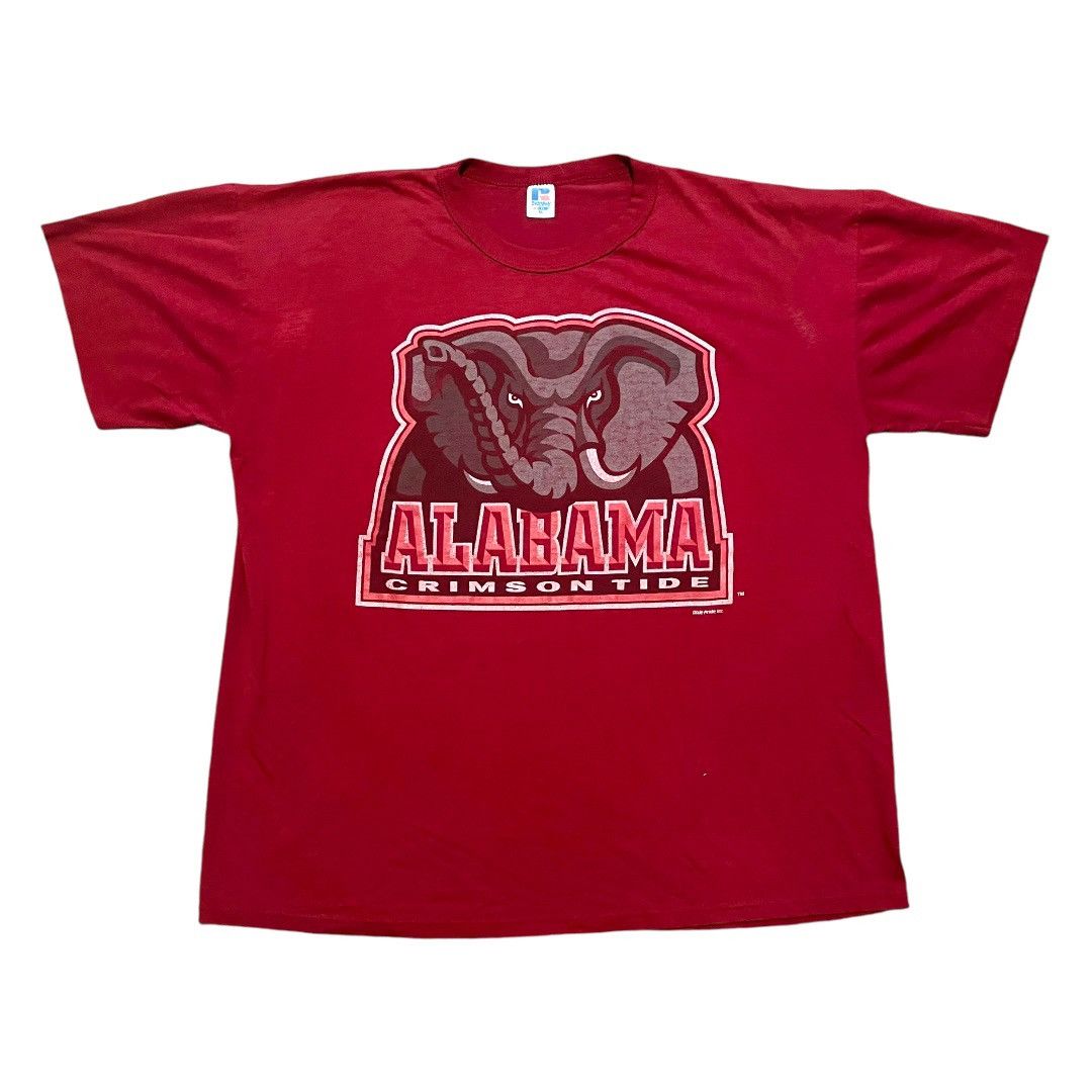 Russell Athletic × Vintage VINTAGE University of Alabama Crimson Tide T Shirt Russell Size US XL / EU 56 / 4 - 1 Thumbnail