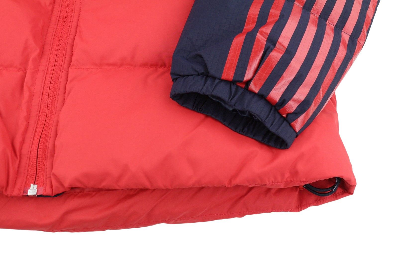 Gant STRIPED BLOCK PUFFER M Bright Red Hooded Jacket 87271 Size US M / EU 48-50 / 2 - 6 Thumbnail