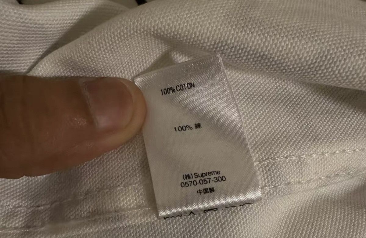 Supreme Supreme comme cdg shirt printed canvas chore coat jacket Size US M / EU 48-50 / 2 - 5 Thumbnail