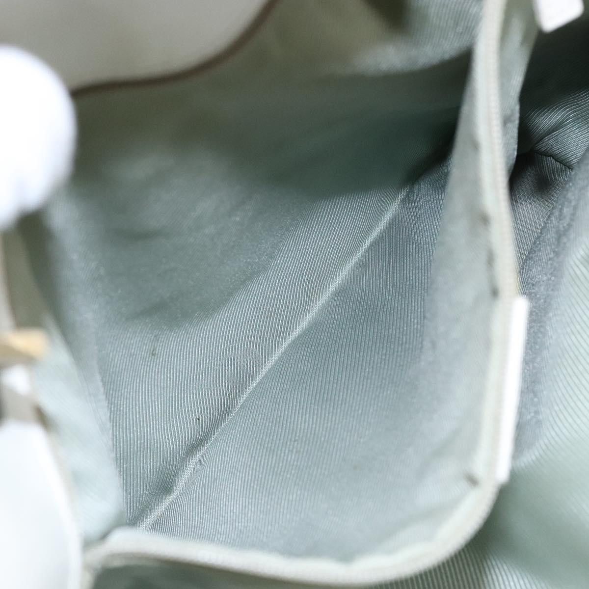 Gucci GUCCI GG Canvas Tote Bag Turquoise Blue Gold 002 002 Size ONE SIZE - 20 Thumbnail