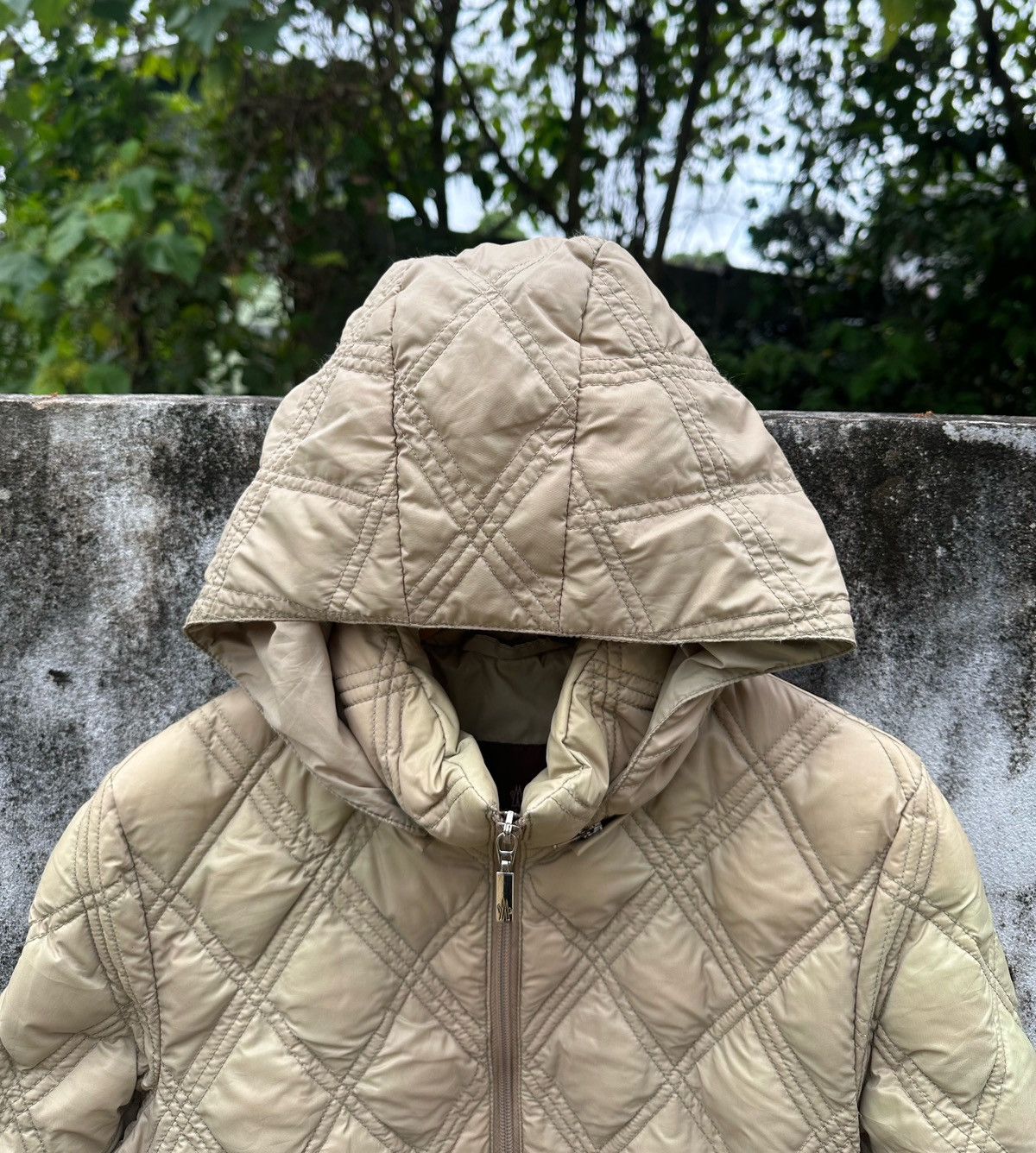 Moncler Moncler quilted jacket hoodie Size S / US 4 / IT 40 - 2 Thumbnail