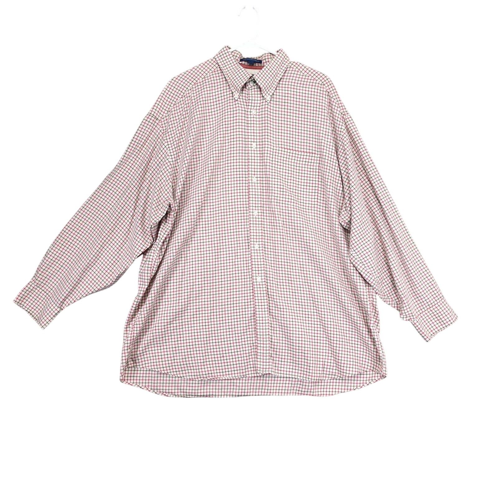 Tommy Hilfiger 90s Tommy Hilfiger Men's XXL Button Down Check Print Shirt Size US XXL / EU 58 / 5 - 1 Thumbnail