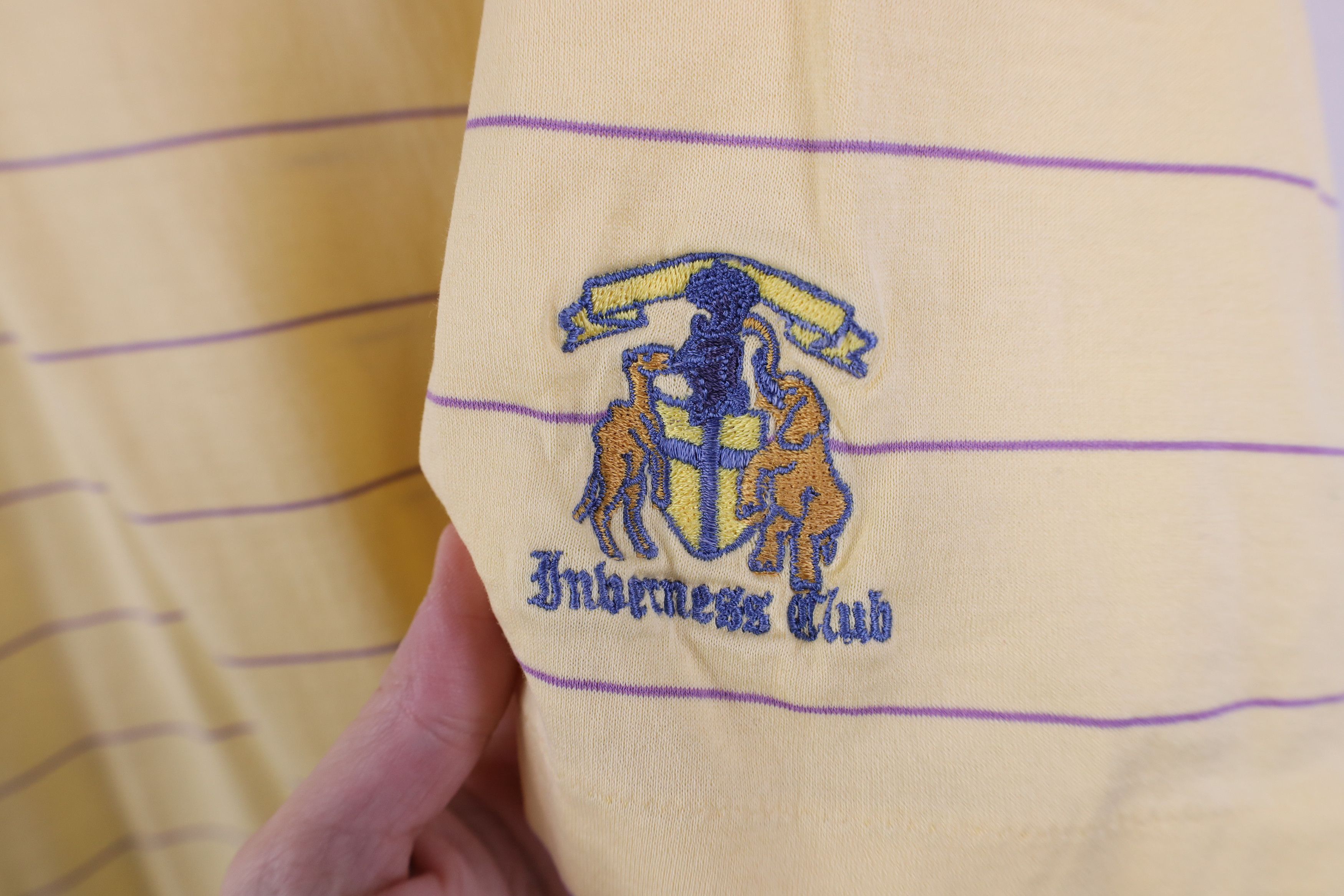 Ralph Lauren Vintage 90s Polo Golf Ralph Lauren Club Striped Polo Shirt Size US XL / EU 56 / 4 - 4 Thumbnail