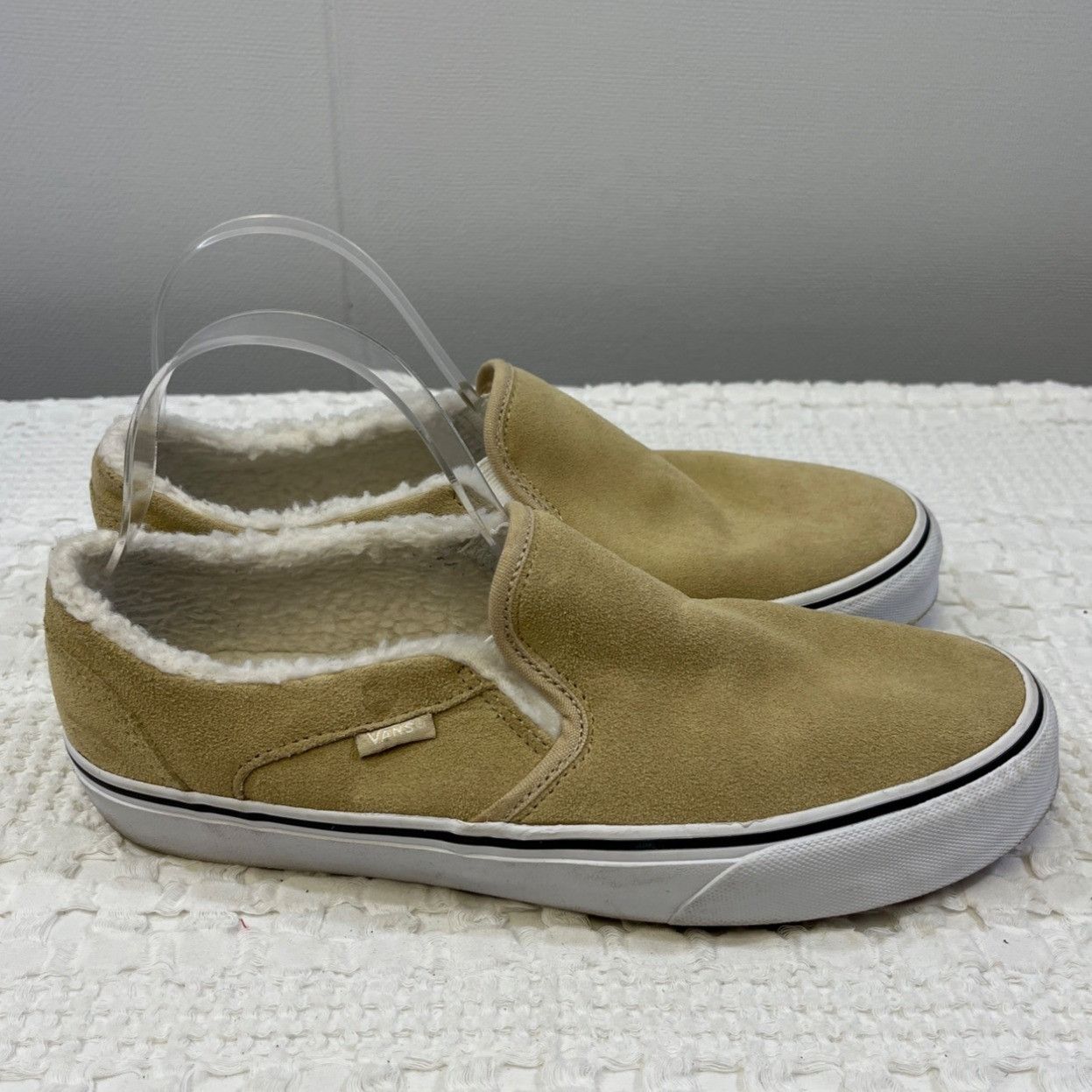 Vans Vans Women's Beige Shoes/Sneakers/Slip-ons Sz 10 SKU 4613 Size US 10 / IT 40 - 4 Thumbnail