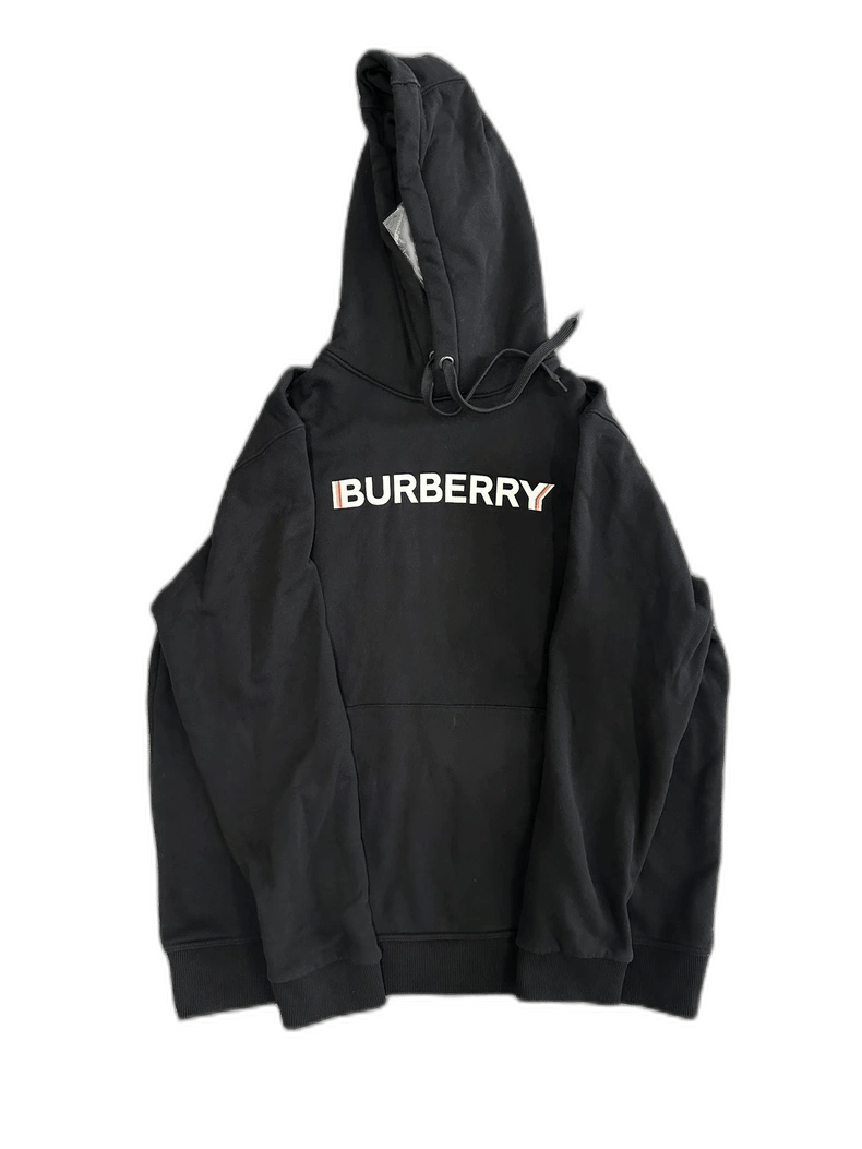 Burberry Burberry Classic Logo Black Hoodie Size US XL / EU 56 / 4 - 1 Thumbnail