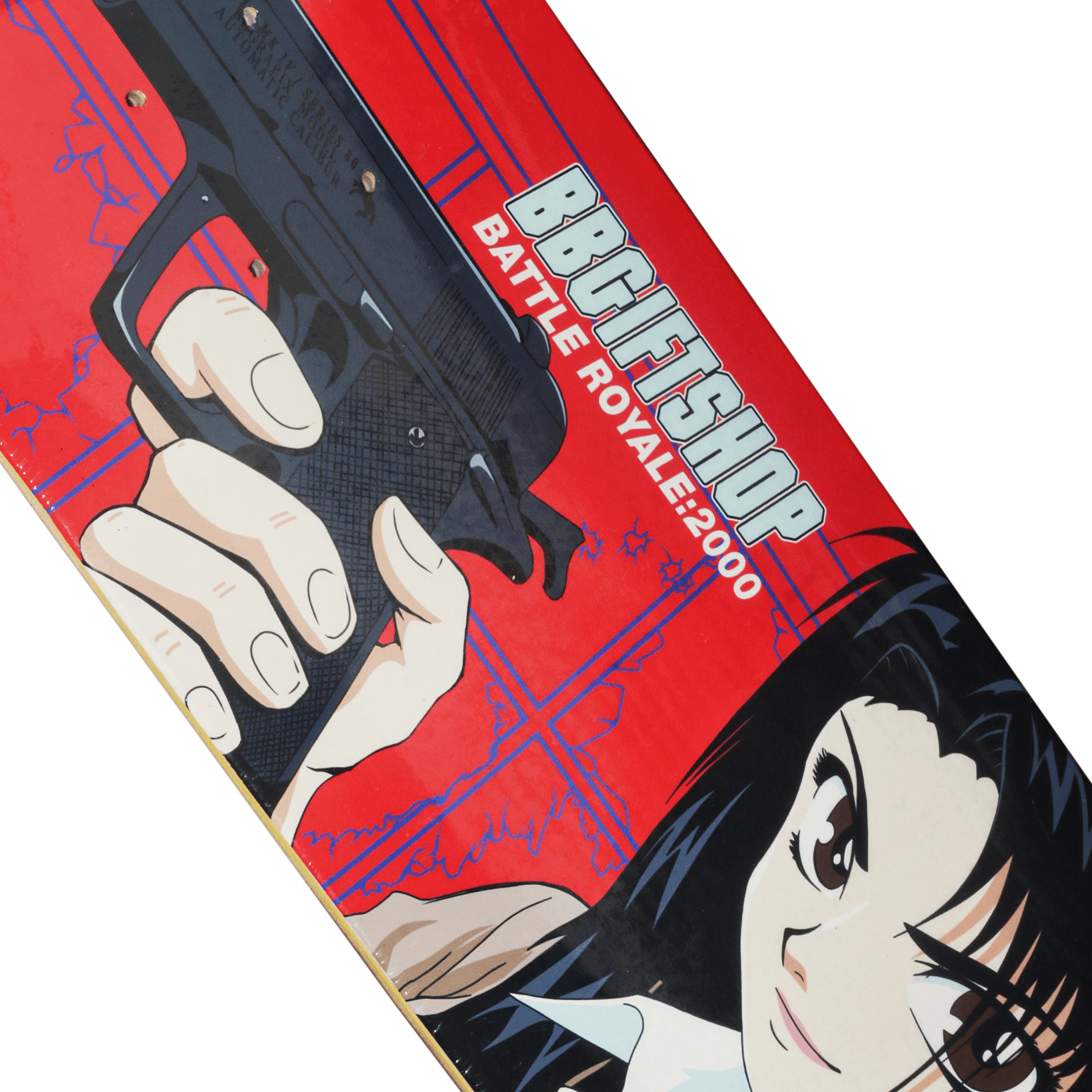 Anime BATTLE ROYALE SKATEBOARD DECK LIMITED 10 Size ONE SIZE - 2 Thumbnail