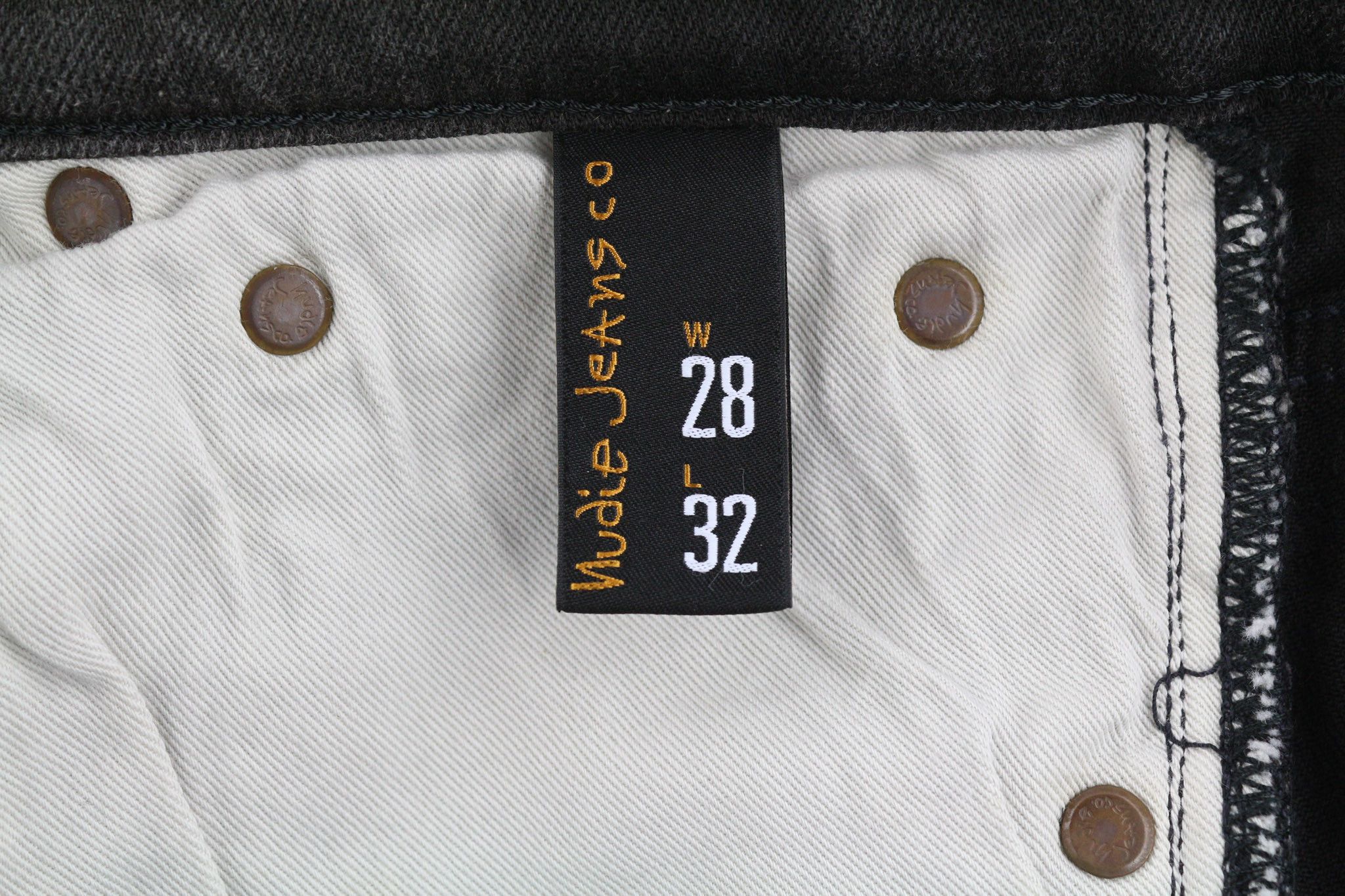 Nudie Jeans PIPE LED W28/L32 Grey Marble Organic Skinny Jeans 81921 Size US 28 / EU 44 - 7 Thumbnail