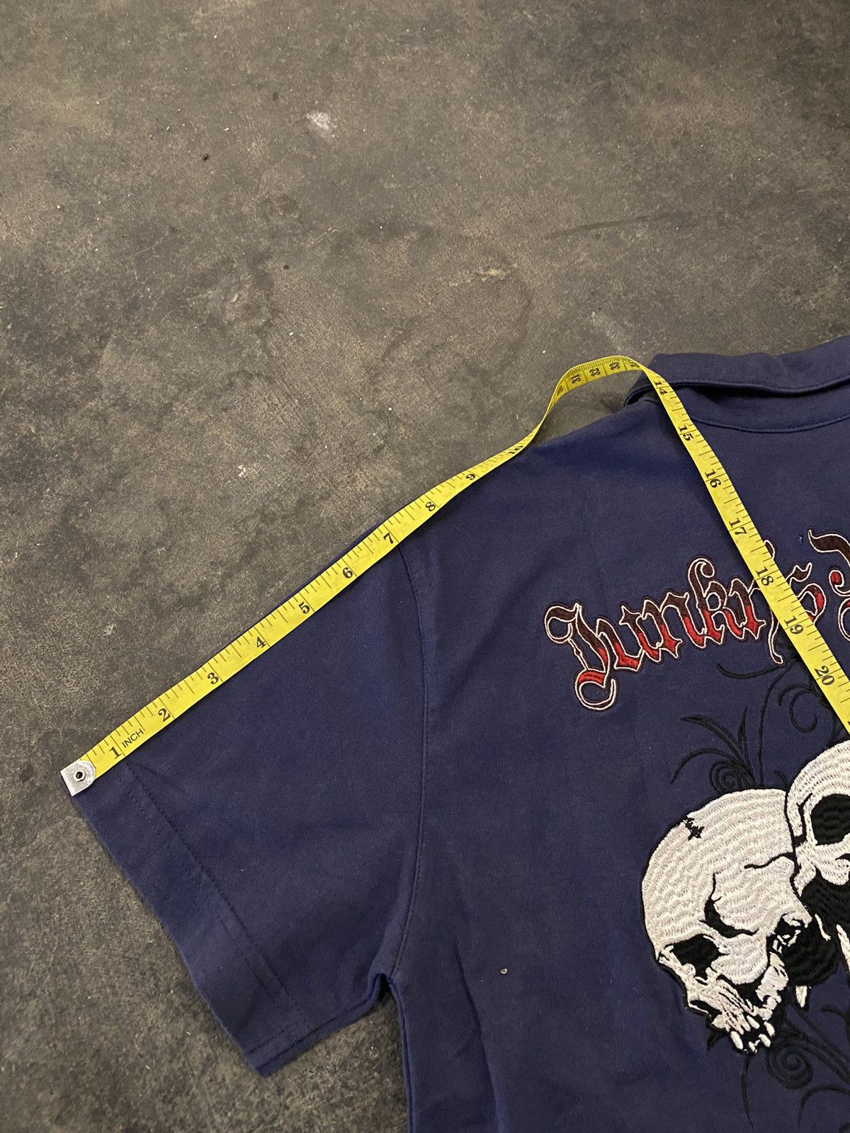 Hysteric Glamour Y2k Junky’s Paradise skulls punks polo shirt Size US S / EU 44-46 / 1 - 10 Thumbnail