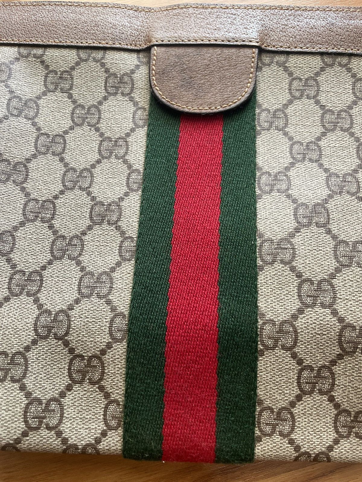Gucci Gucci 1980 Monogram Clutch Bag Size ONE SIZE - 12 Thumbnail