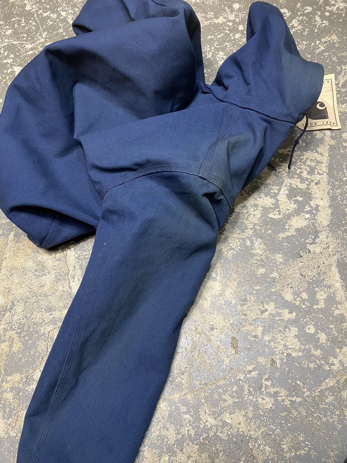 Carhartt × Vintage Vintage Carhartt Blue Hooded Active Jacket JR102 New Size US S / EU 44-46 / 1 - 11 Thumbnail