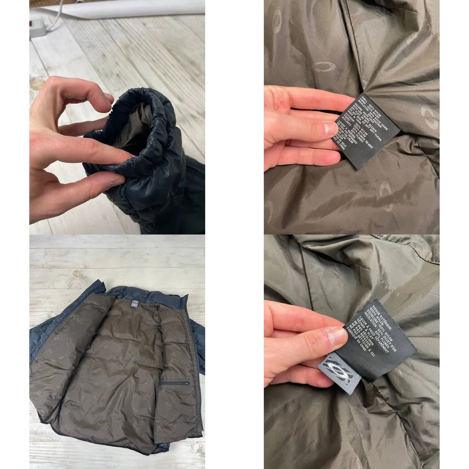 Oakley VINTAGE Oakley Jacket Puffer Men Size M Black Down Winter Size US M / EU 48-50 / 2 - 9 Thumbnail