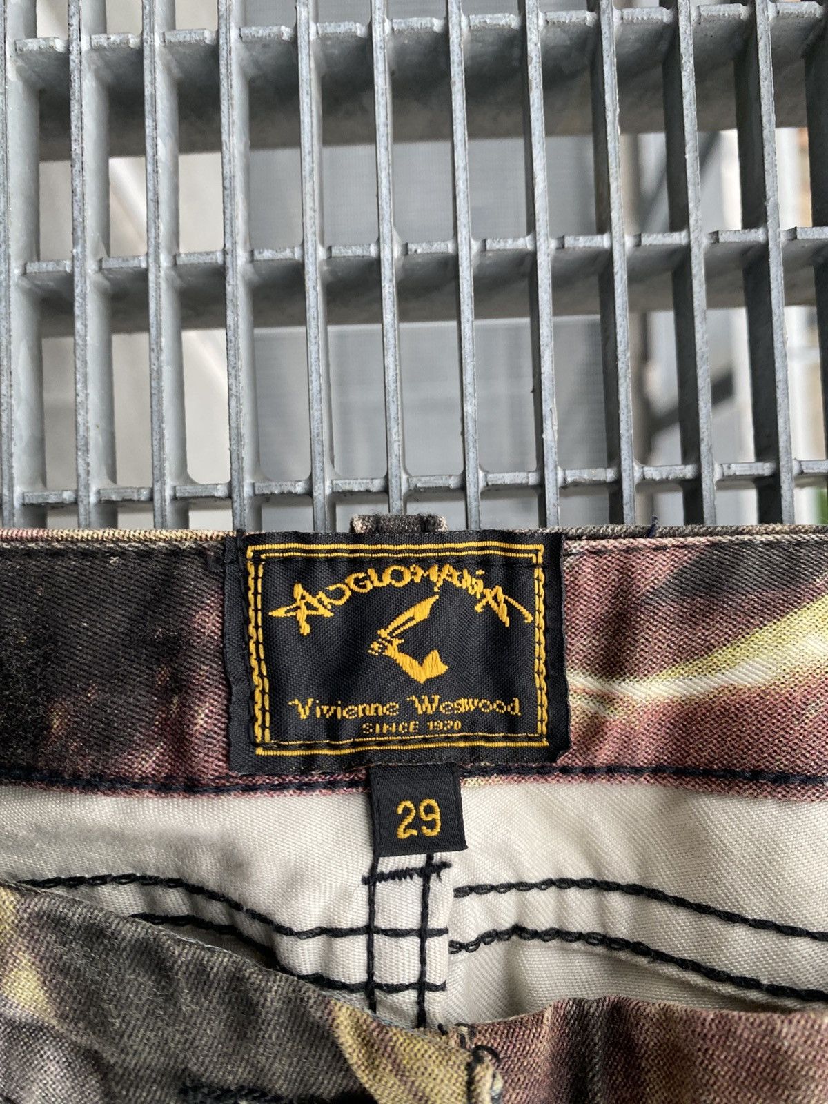 Vivienne Westwood Vintage 1998 Vivienne Westwood Overprinted Pants Size 29" - 4 Thumbnail