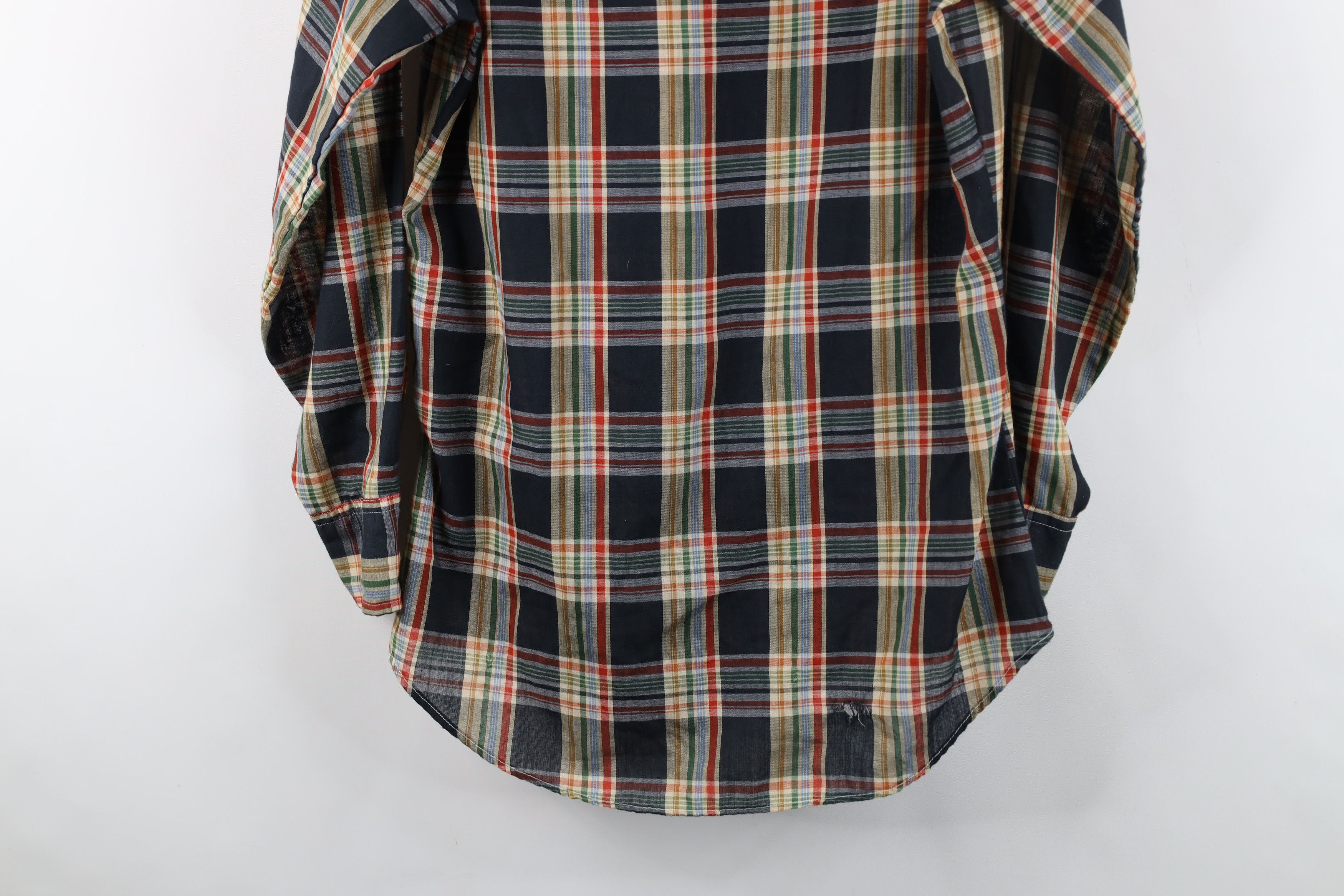 Levi's Vintage 70s Levis Rainbow Collared Button Shirt USA Size US S / EU 44-46 / 1 - 13 Thumbnail