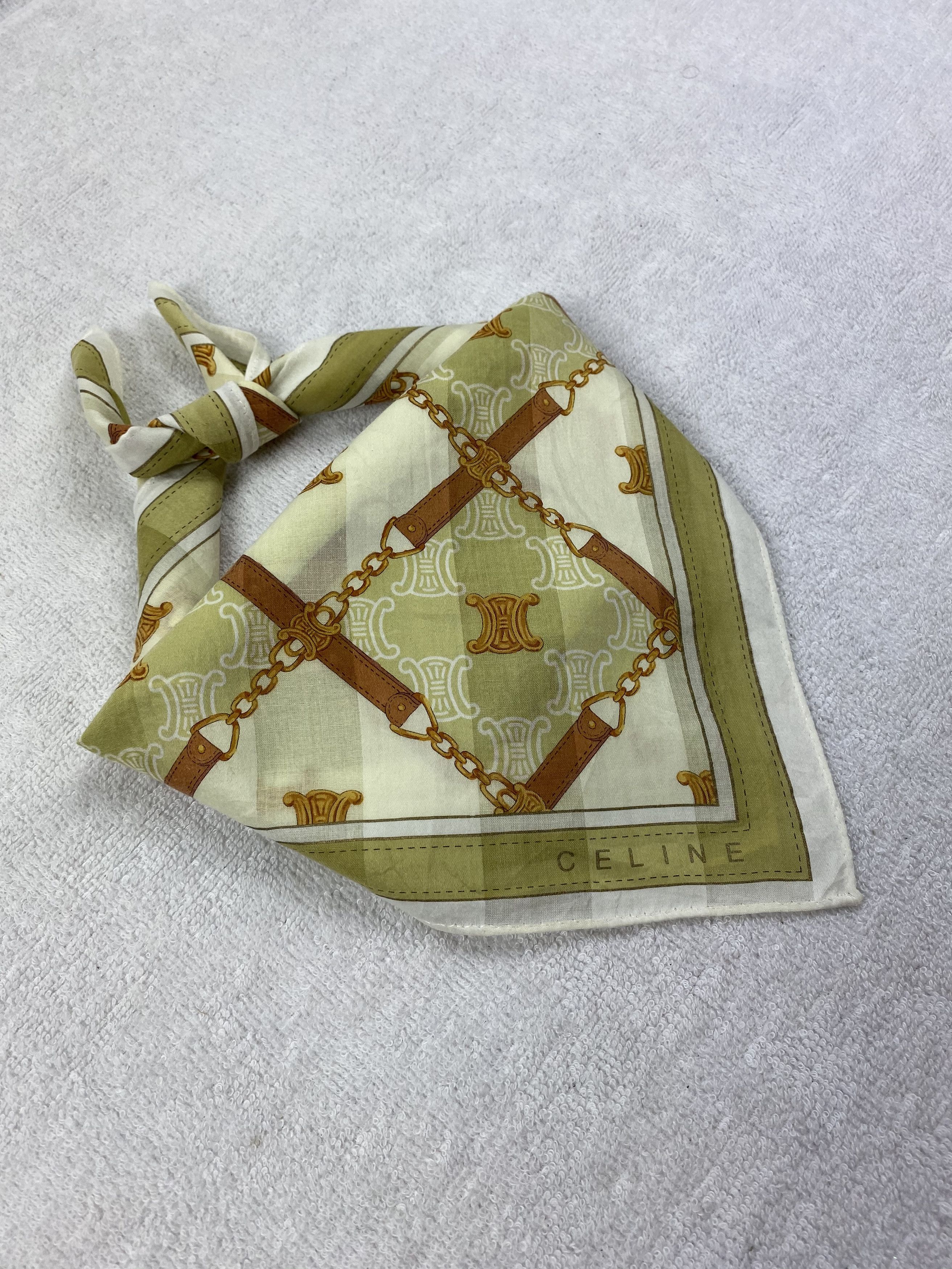 Celine Celine Handkerchief / Bandana / Neckerchief Size ONE SIZE - 2 Thumbnail