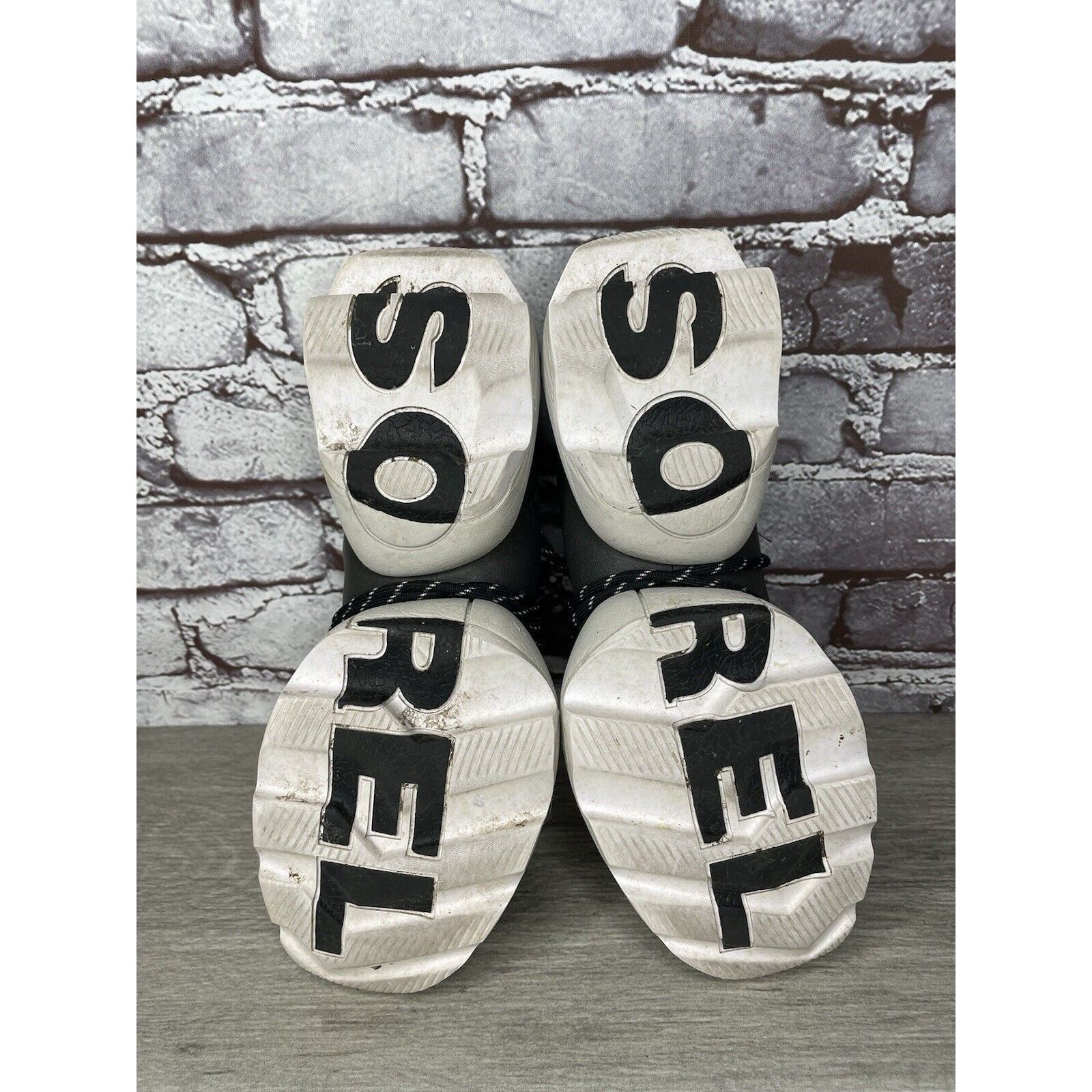 SOREL Sorel NL4694-010 Black Synthetic LaceUp White Casual Shoes W Size US 7.5 / IT 37.5 - 15 Thumbnail