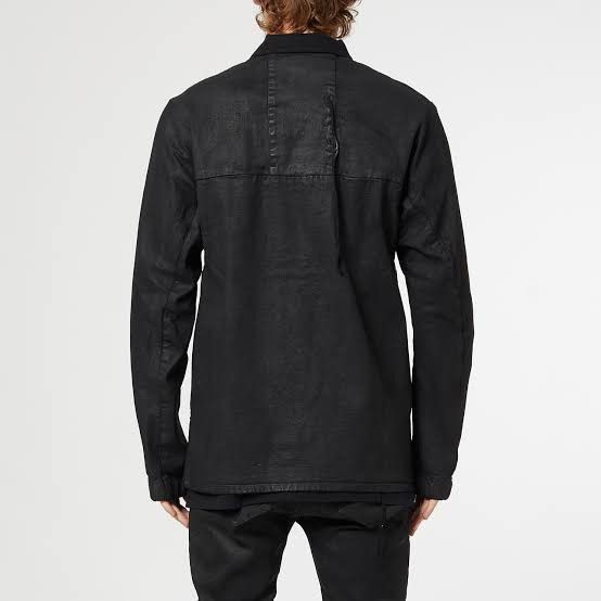11 By Boris Bidjan Saberi Waxed overshirt jacket Size US M / EU 48-50 / 2 - 2 Thumbnail