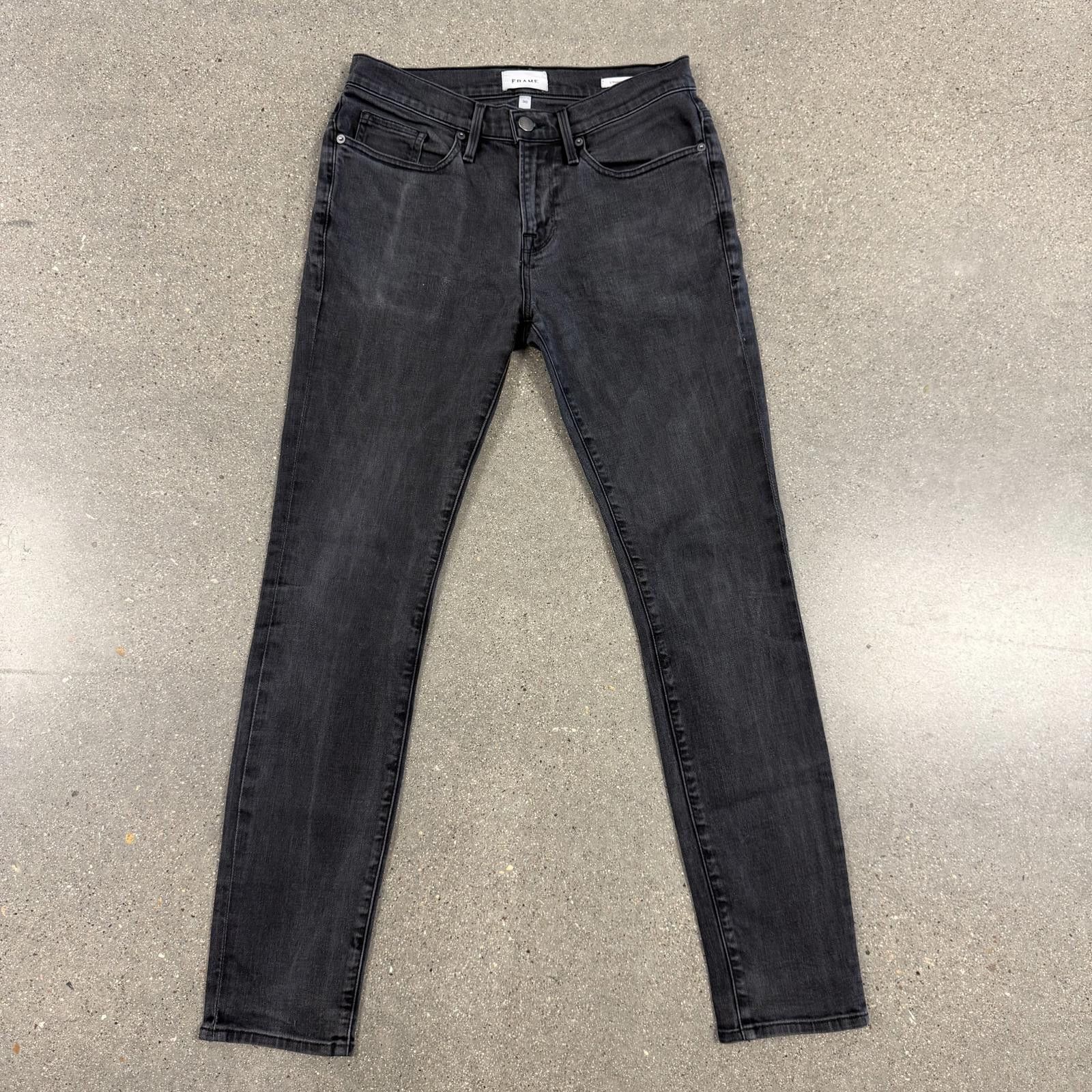 Frame FRAME L'Homme Skinny Jeans - Black - 30 Size US 30 / EU 46 - 1 Thumbnail