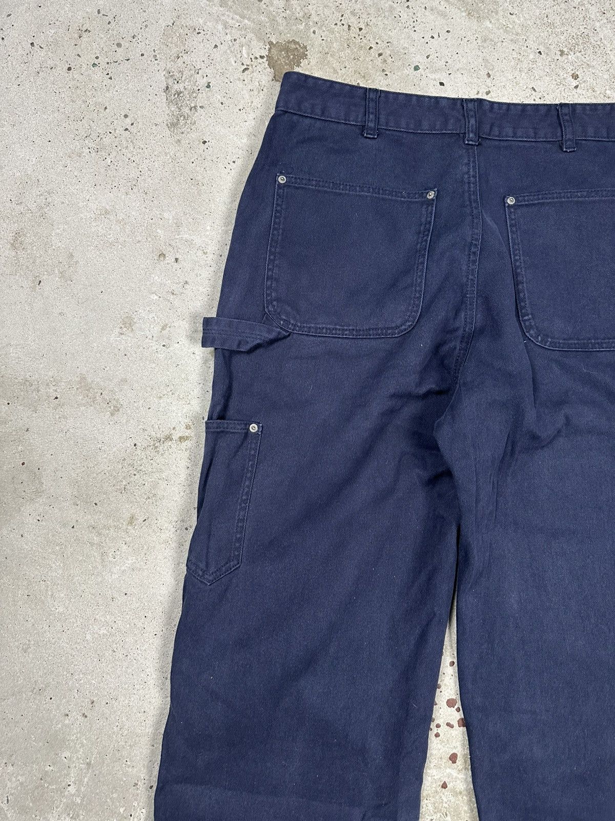 Carhartt × Vintage Vintage Y2K Carhartt Style Navy Double Knee Denim Pants Jean Size US 32 / EU 48 - 12 Thumbnail