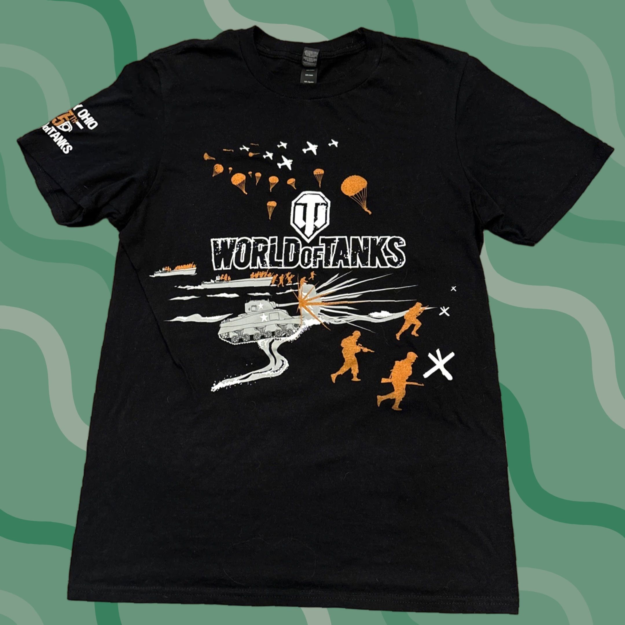 Anvil VINTAGE World Of Tanks D Day Ohio T Shirt Black Size S Size US S / EU 44-46 / 1 - 1 Thumbnail