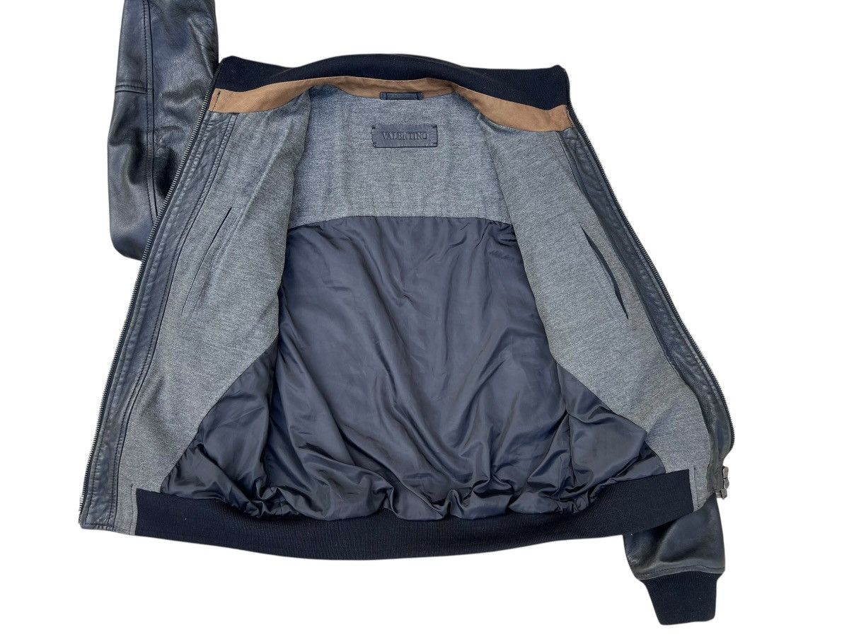 Valentino Valentino Patina Lambskin Leather Bomber Jacket Size US S / EU 44-46 / 1 - 13 Thumbnail