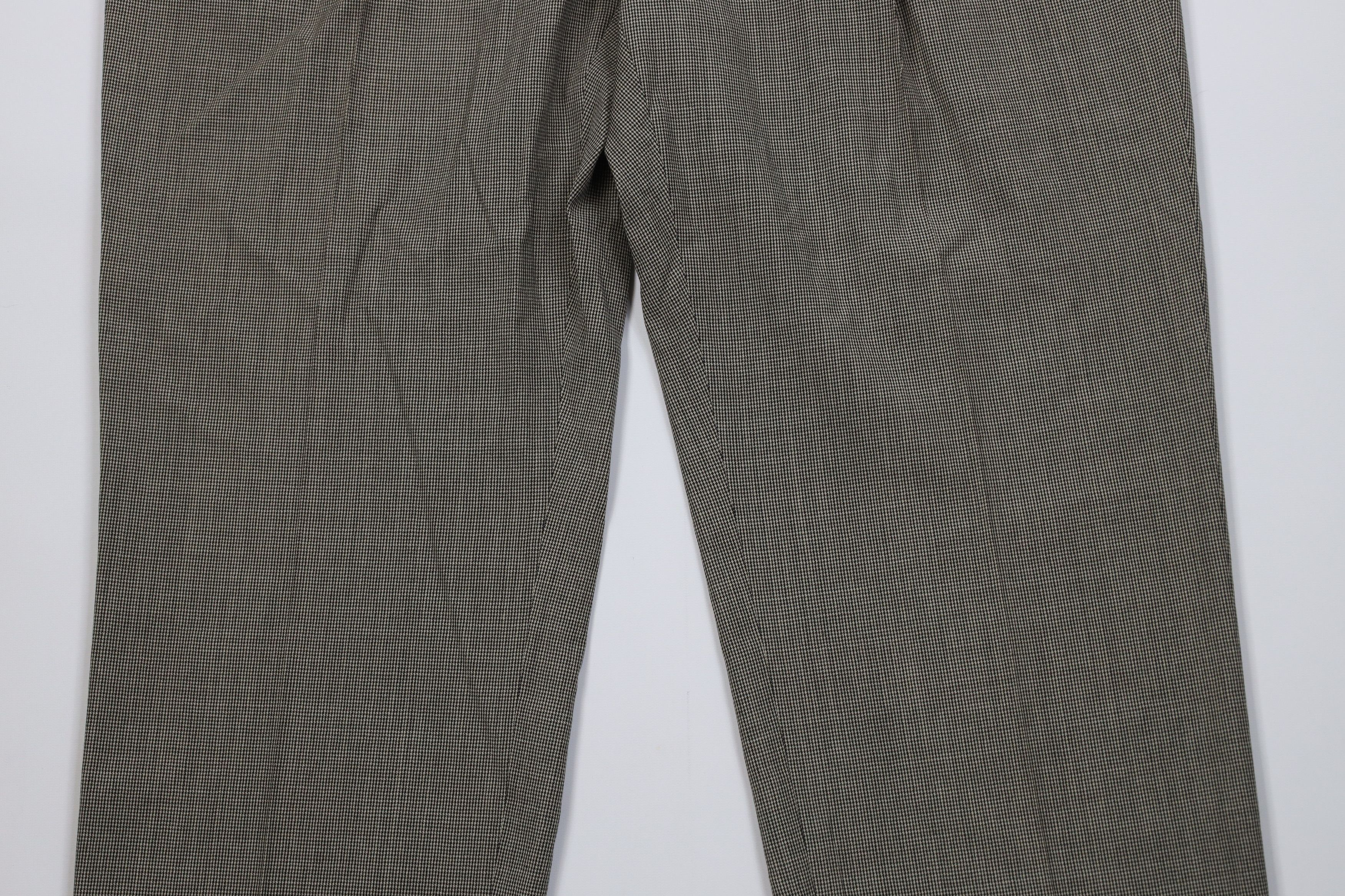 Vintage Vintage 90s Streetwear Wide Leg Chino Pants Houndstooth Size US 40 / EU 56 - 3 Thumbnail