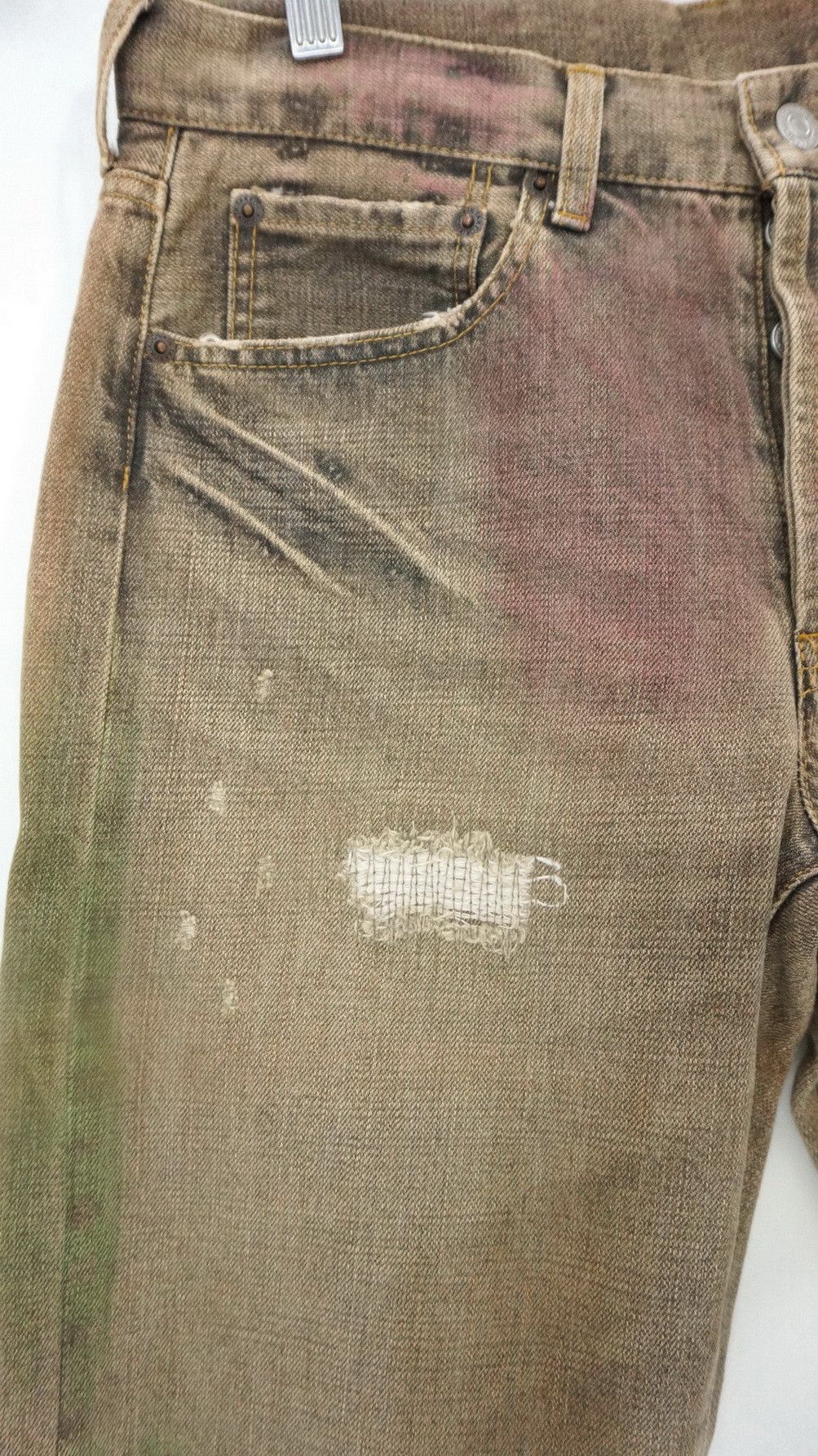 Takeo Kikuchi TAKEO KIKUCHI Distressed Vintage Jeans Size US 30 / EU 46 - 4 Thumbnail