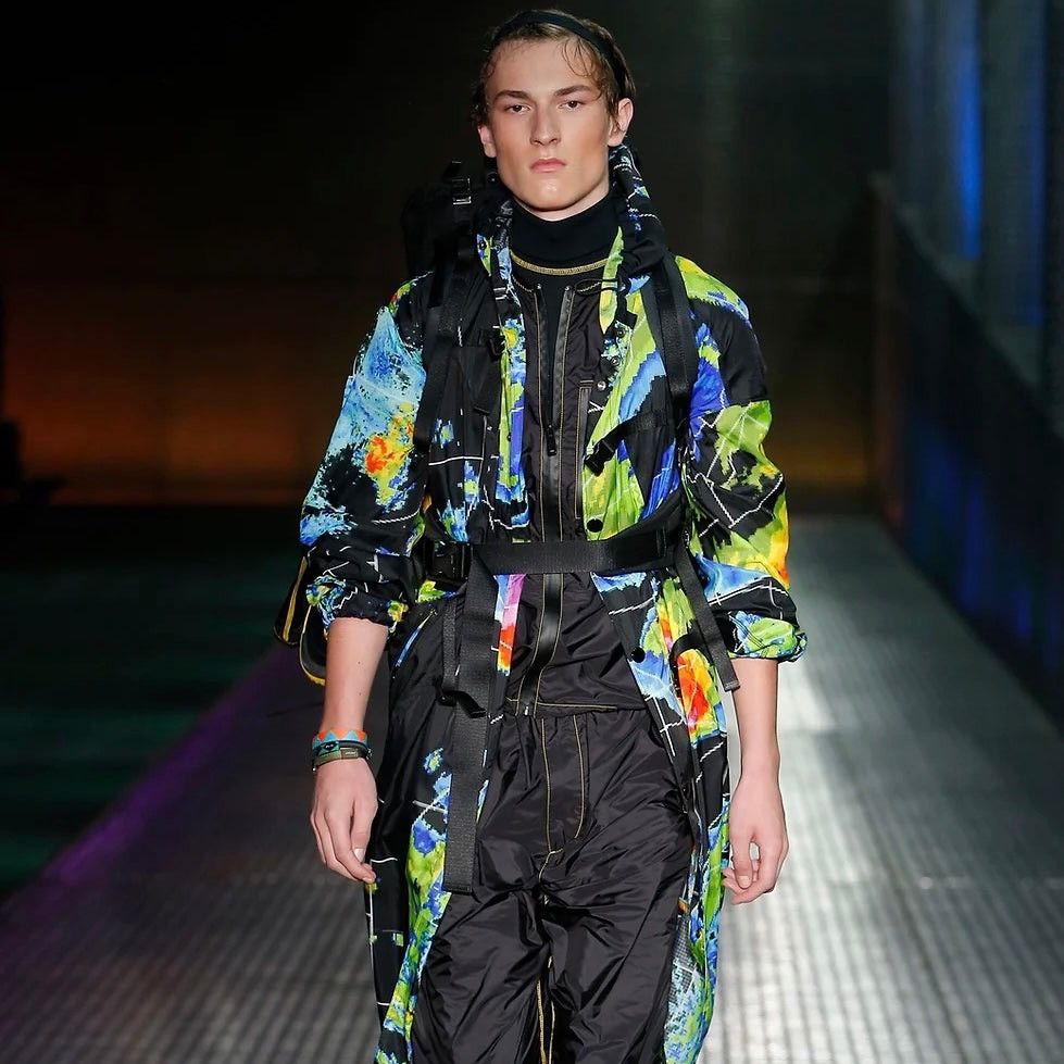 Prada Prada Milano SS17 Radar Nylon Ripstop Jacket - M (L) Size US M / EU 48-50 / 2 - 13 Thumbnail