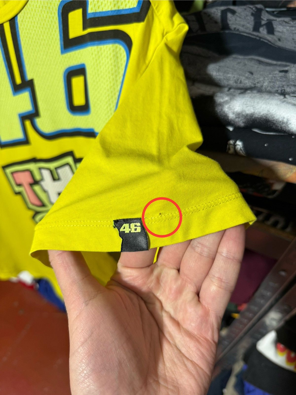 Yamaha Official Fan Club Valentino Rossi 46 The Doctor T-Shirt Size US XXL / EU 58 / 5 - 6 Thumbnail