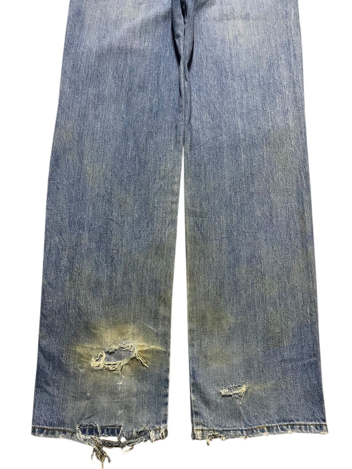 Japanese Brand Vtg Japanese Brand Barcedos Grunge Distressed Loose Jeans Size US 32 / EU 48 - 6 Thumbnail
