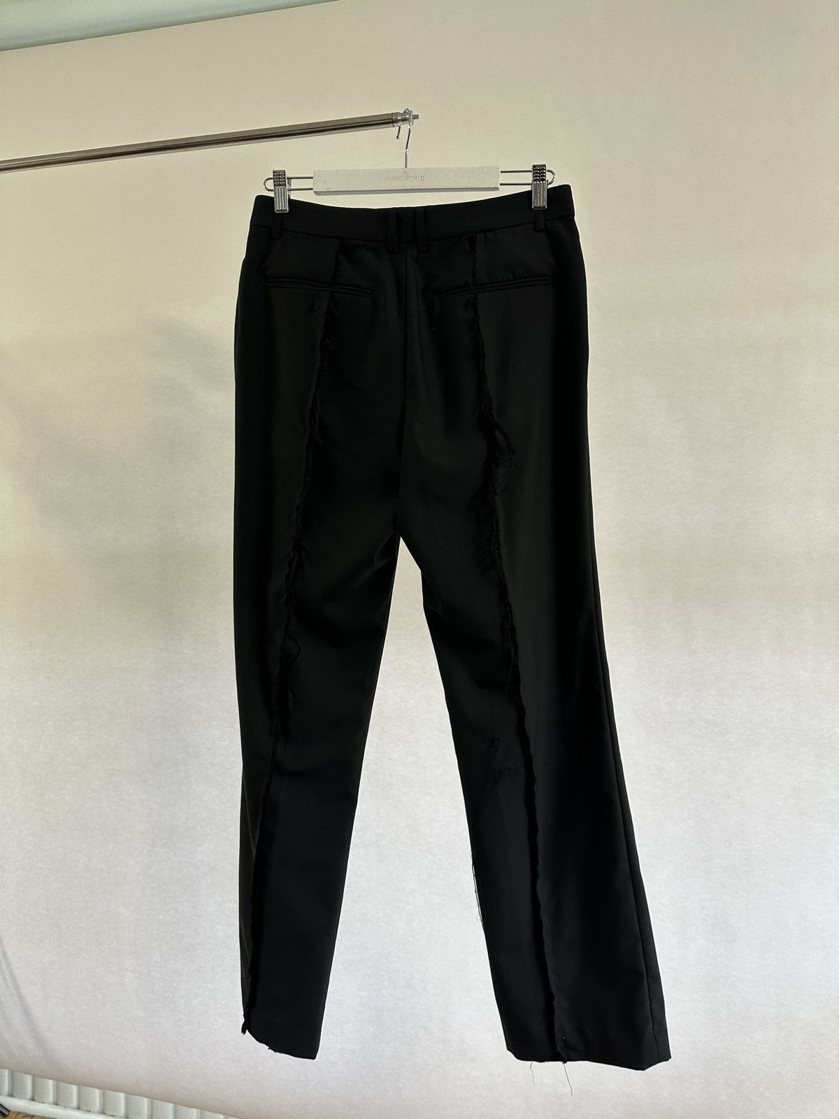 C2H4 C2H4 Distressed Wool Dress Pants Size US 32 / EU 48 - 4 Thumbnail