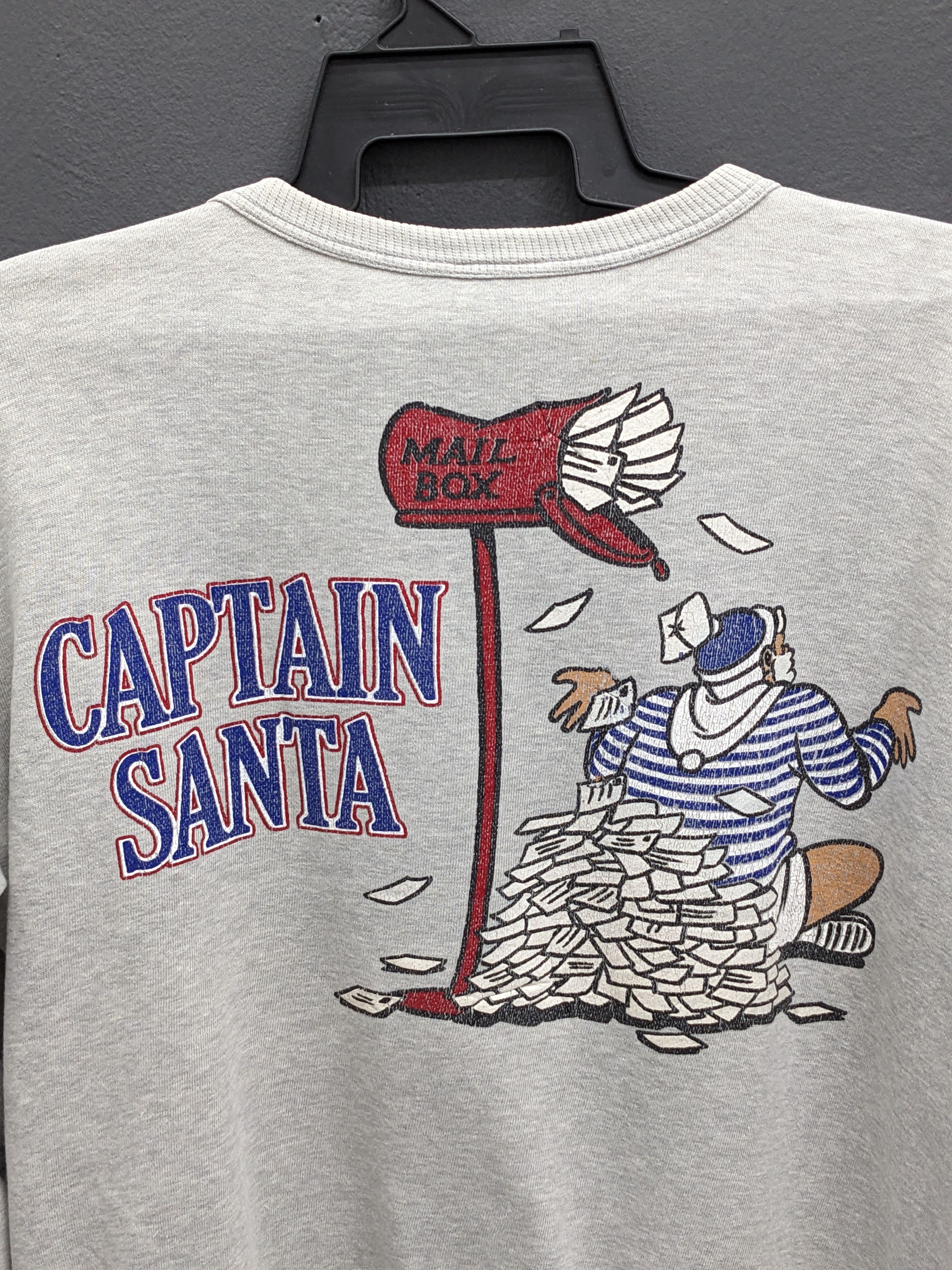 Captain Santors VINTAGE JAPANESE BRAND CAPTAIN SANTA CLUB SWEATSHIRT Size US M / EU 48-50 / 2 - 8 Thumbnail