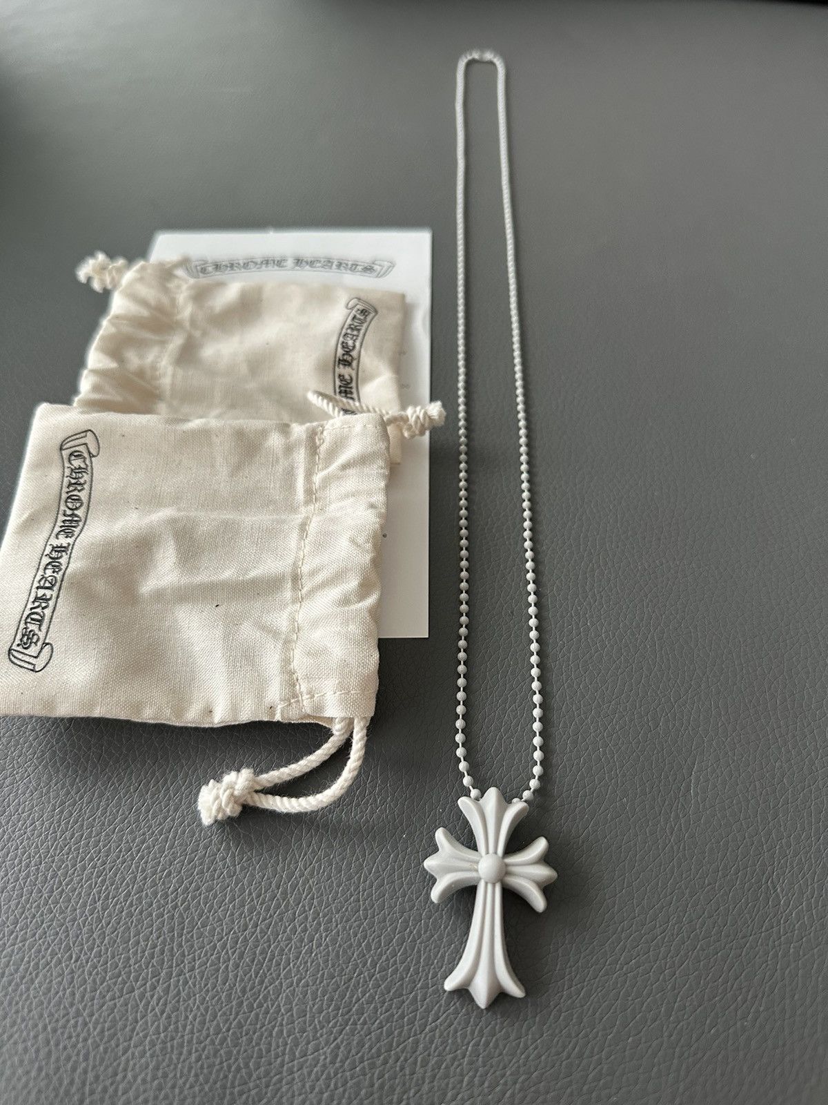 Chrome Hearts Chrome Hearts RARE Brand New Logo Necklace Pendant Size ONE SIZE - 6 Thumbnail