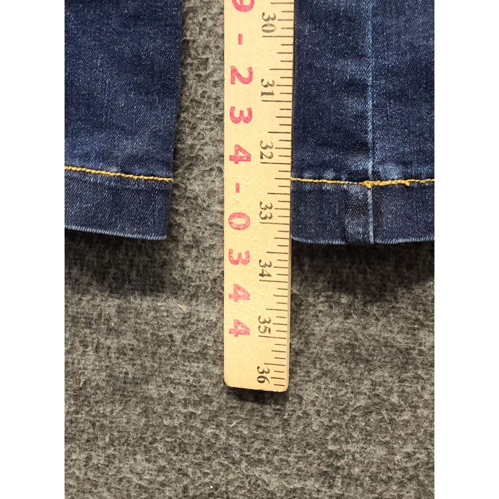 Spanx Spanx Jeans Womens M 30x33 Everywhere Flare High Rise Jegging Distressed Blue Denim Slim Straight City Bohemian Hipster Womens Size 32" / US 10 / IT 46 - 5 Thumbnail