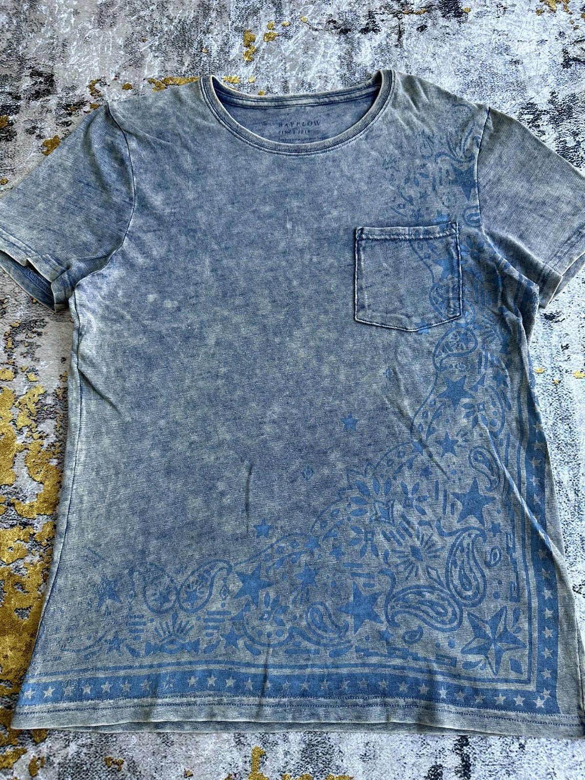 Japanese Brand CRAZY FADED TRASHED POEM TSHIRT PUNK STYLED Size US M / EU 48-50 / 2 - 2 Thumbnail