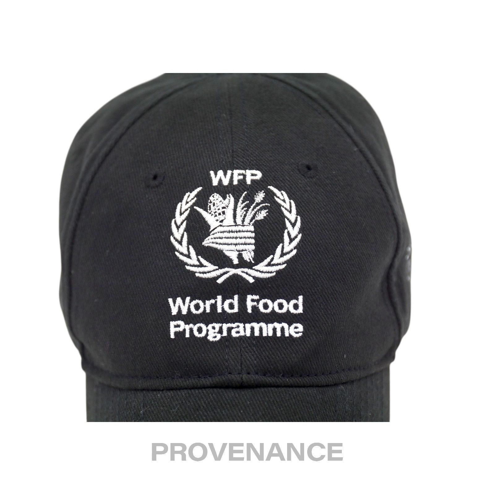 Balenciaga 🔴 Balenciaga WFP World Food Programme Cap - Black White Size ONE SIZE - 7 Thumbnail