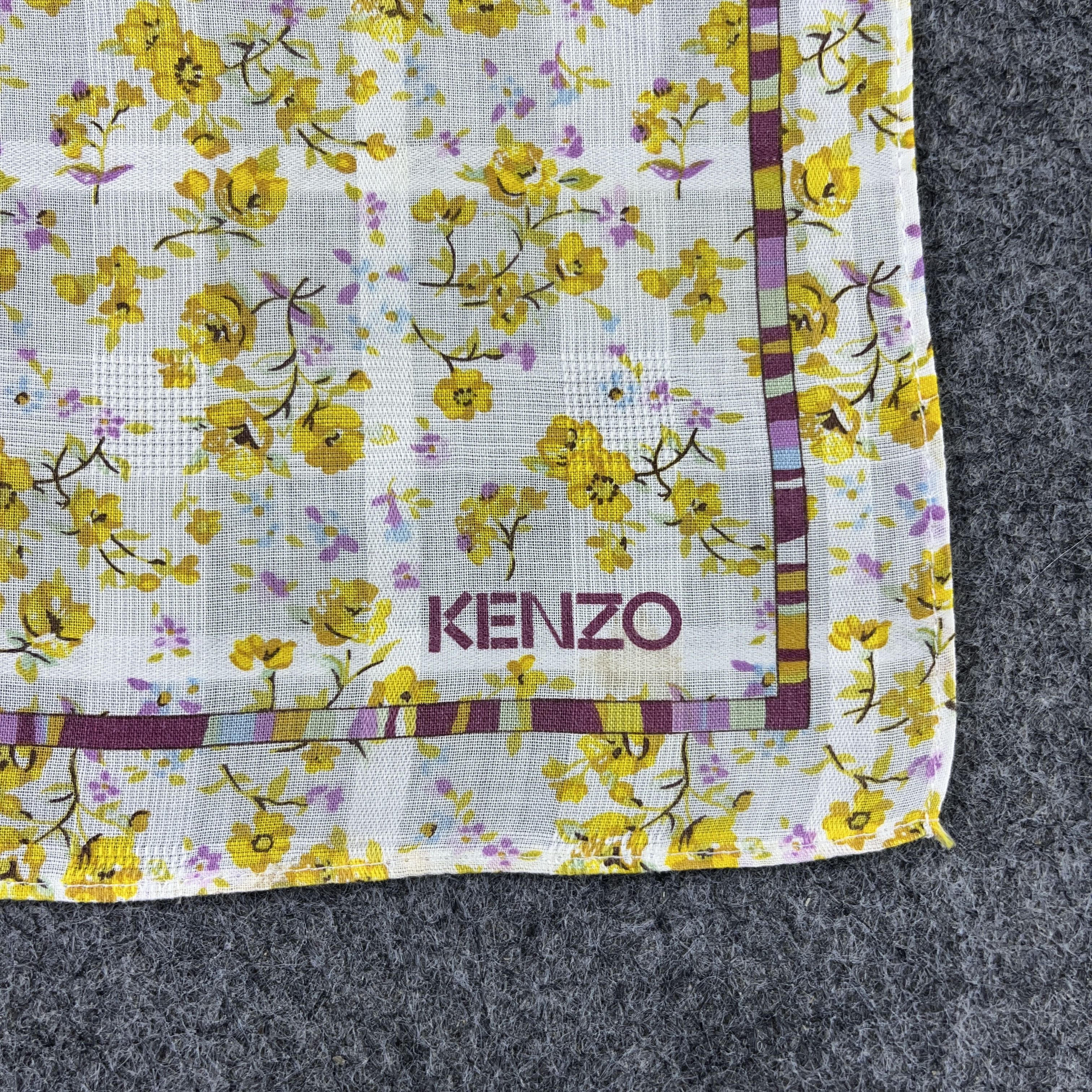 Kenzo Kenzo Handkerchief / Bandana / Neckerchief B1141 Size ONE SIZE - 3 Thumbnail