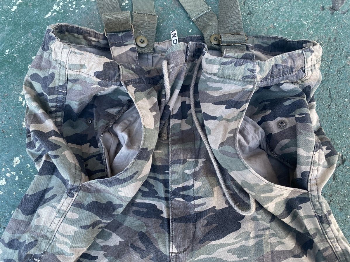 Japanese Brand Niko And.. Camou Drop Crotch Pants Size US 37 - 7 Thumbnail