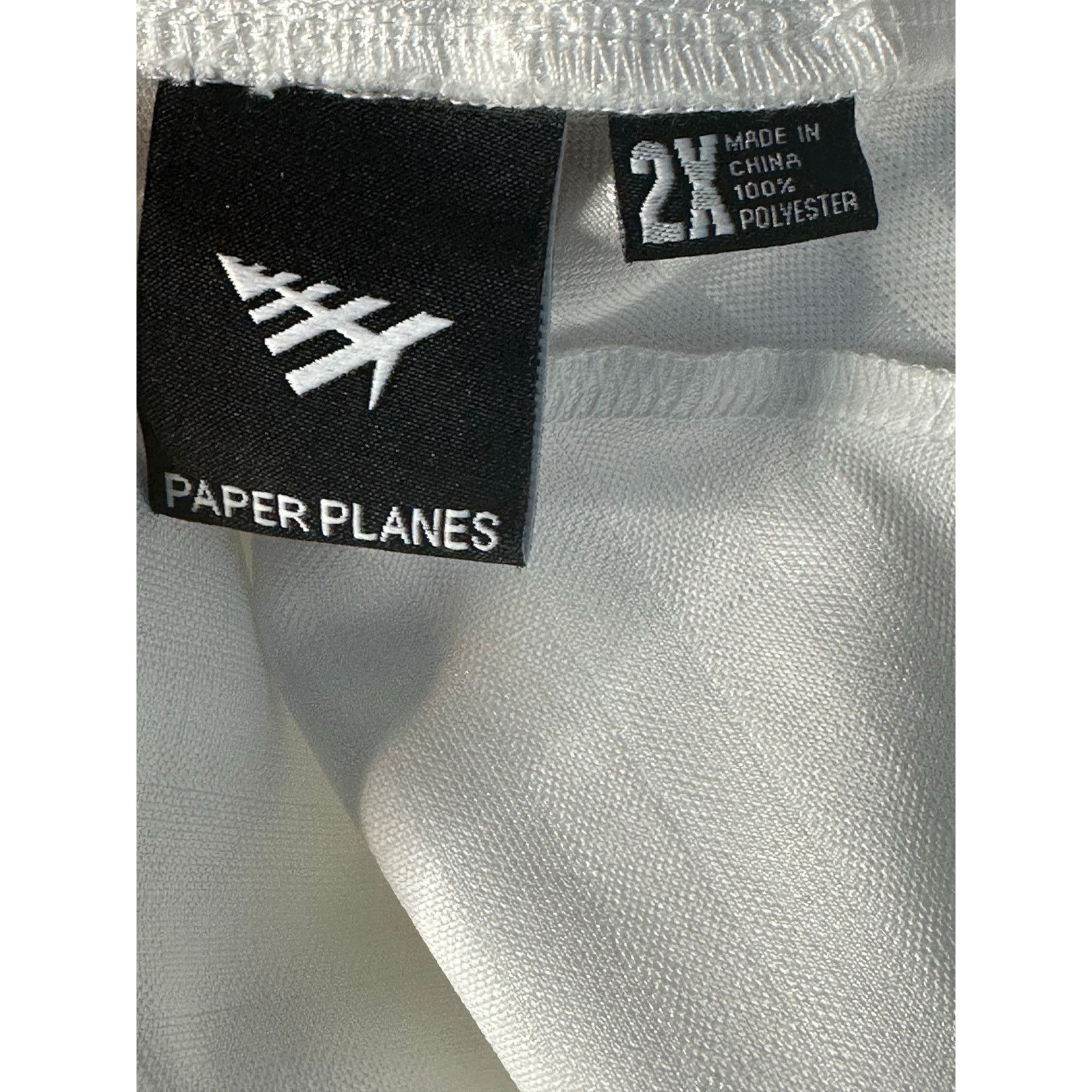 Paper Planes Planes Airways Soccer white Shorts size 2X Size US 42 / EU 58 - 3 Thumbnail