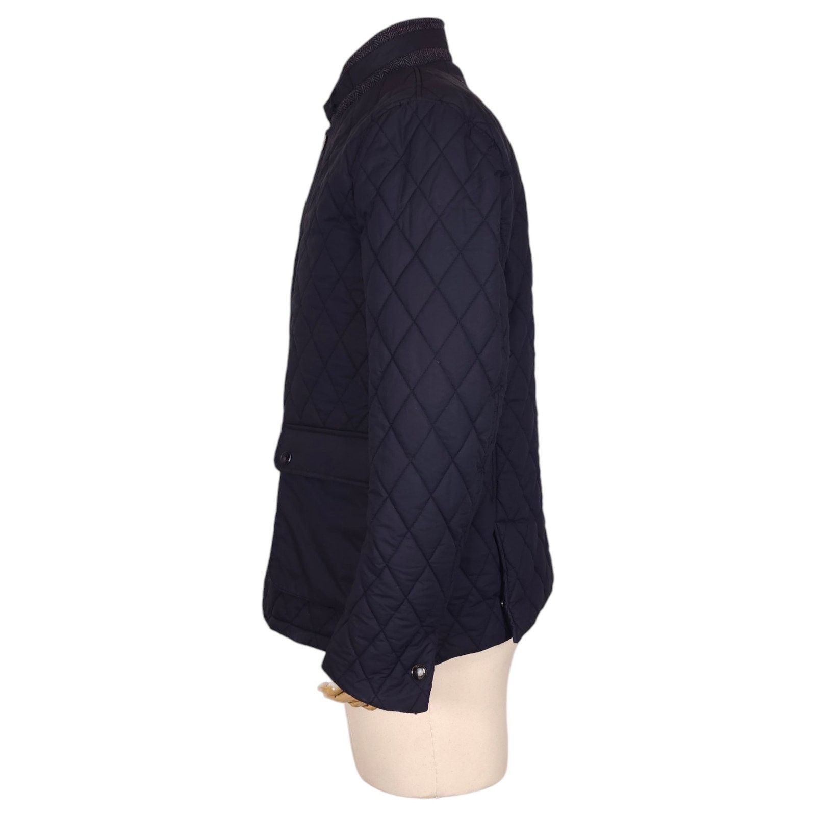 Ted Baker Ted Baker Men's Garyen Quilted Jacket Navy Blue Sz 5 Size US XL / EU 56 / 4 - 2 Thumbnail