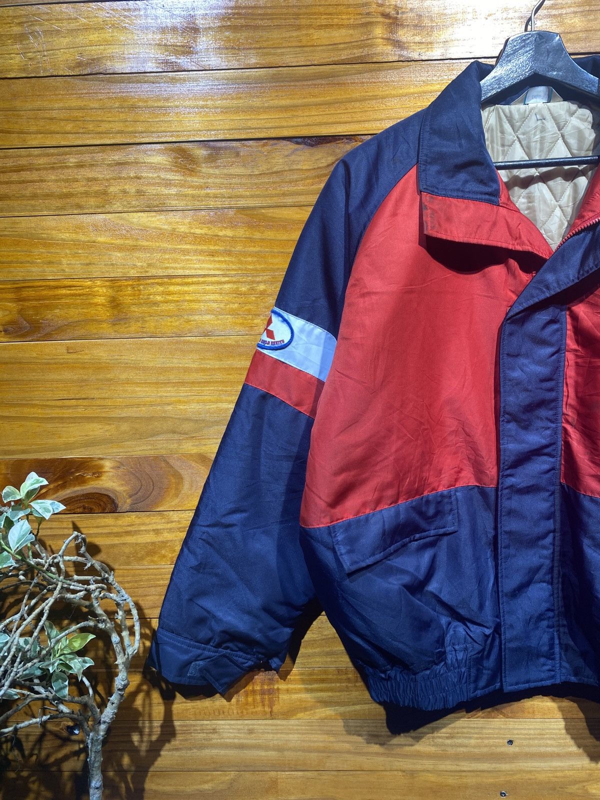 Japanese Brand Vintage Mitsubishi Shoji Sekiyu Jacket Japan Size US L / EU 52-54 / 3 - 5 Thumbnail