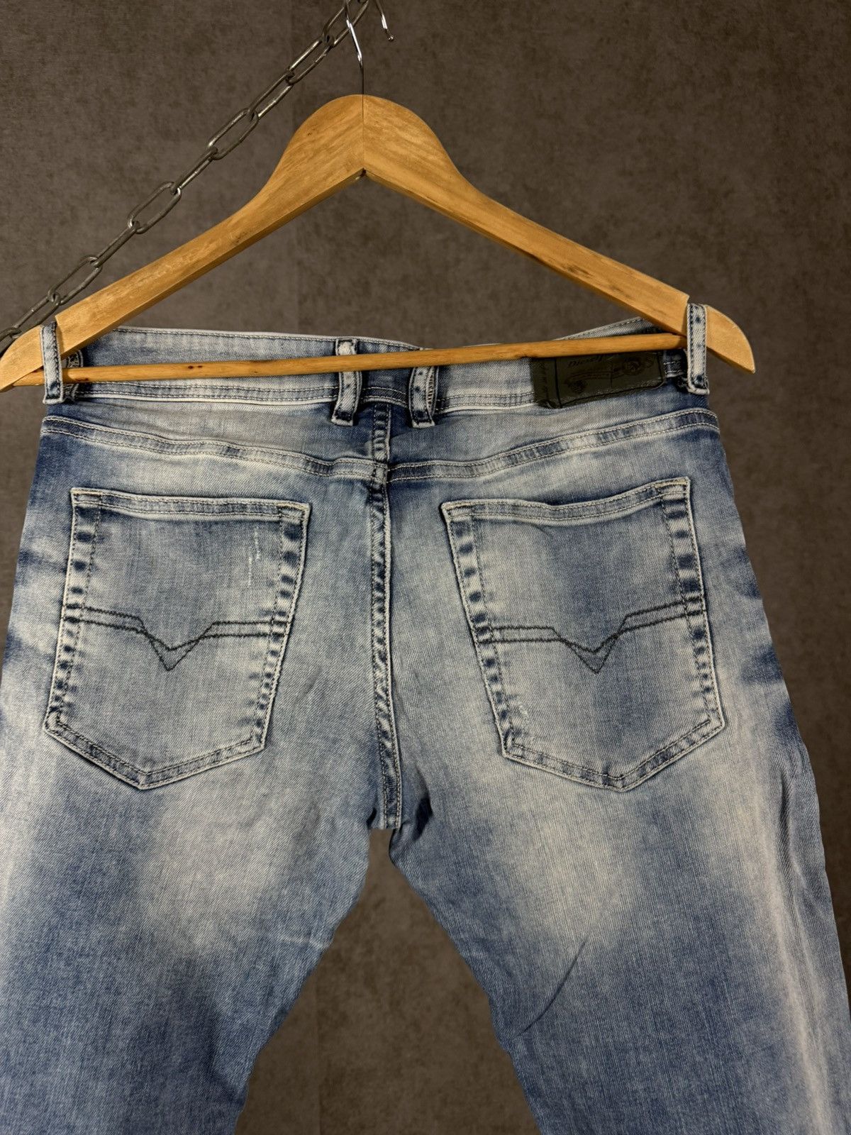 Diesel Diesel Troxer vintage designer distressed denim jeans Size US 30 / EU 46 - 9 Thumbnail