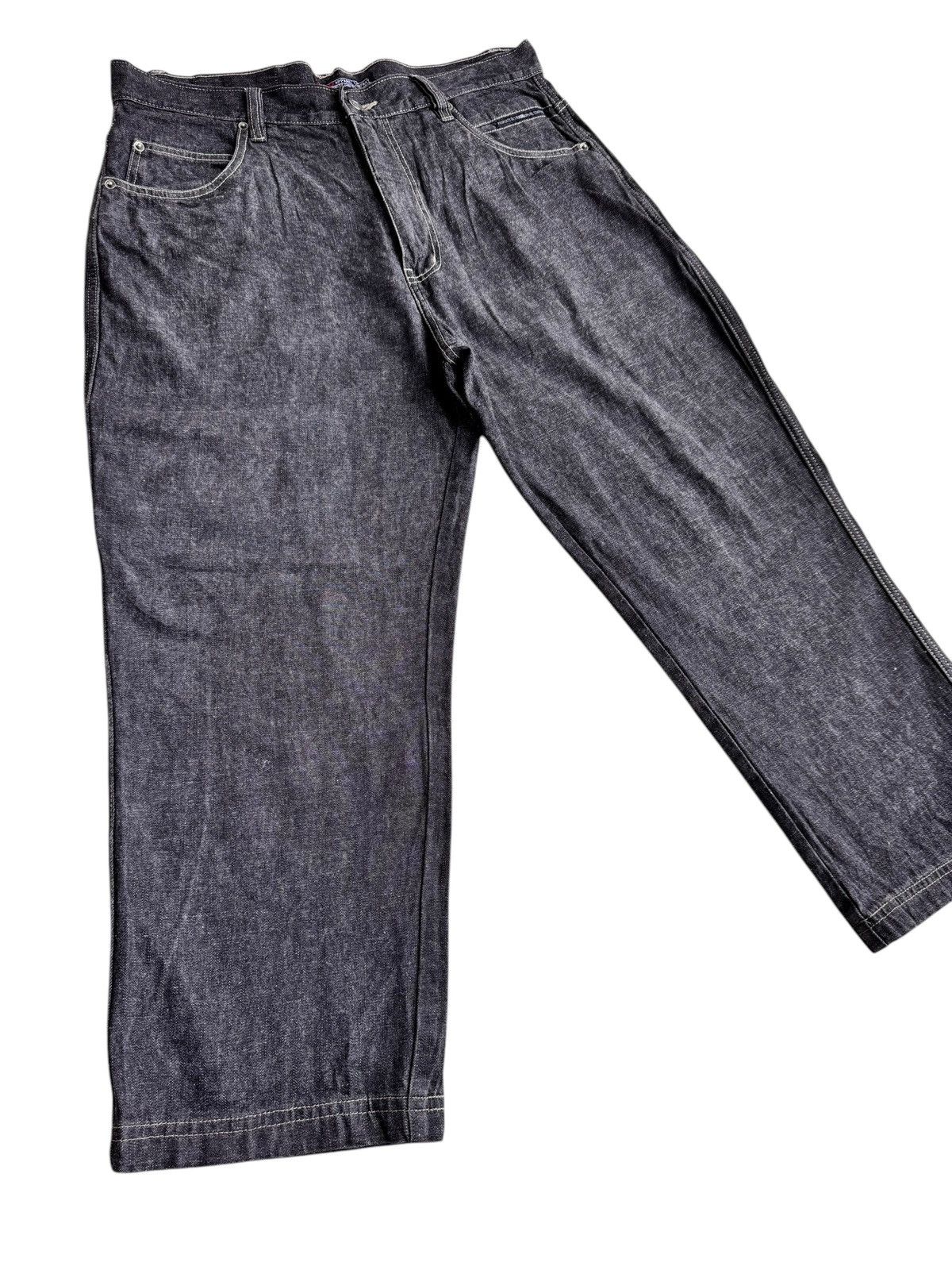 Fubu 🔥Vintage Japanese Brand Fubu Baggy Style Jeans Size US 34 / EU 50 - 2 Thumbnail